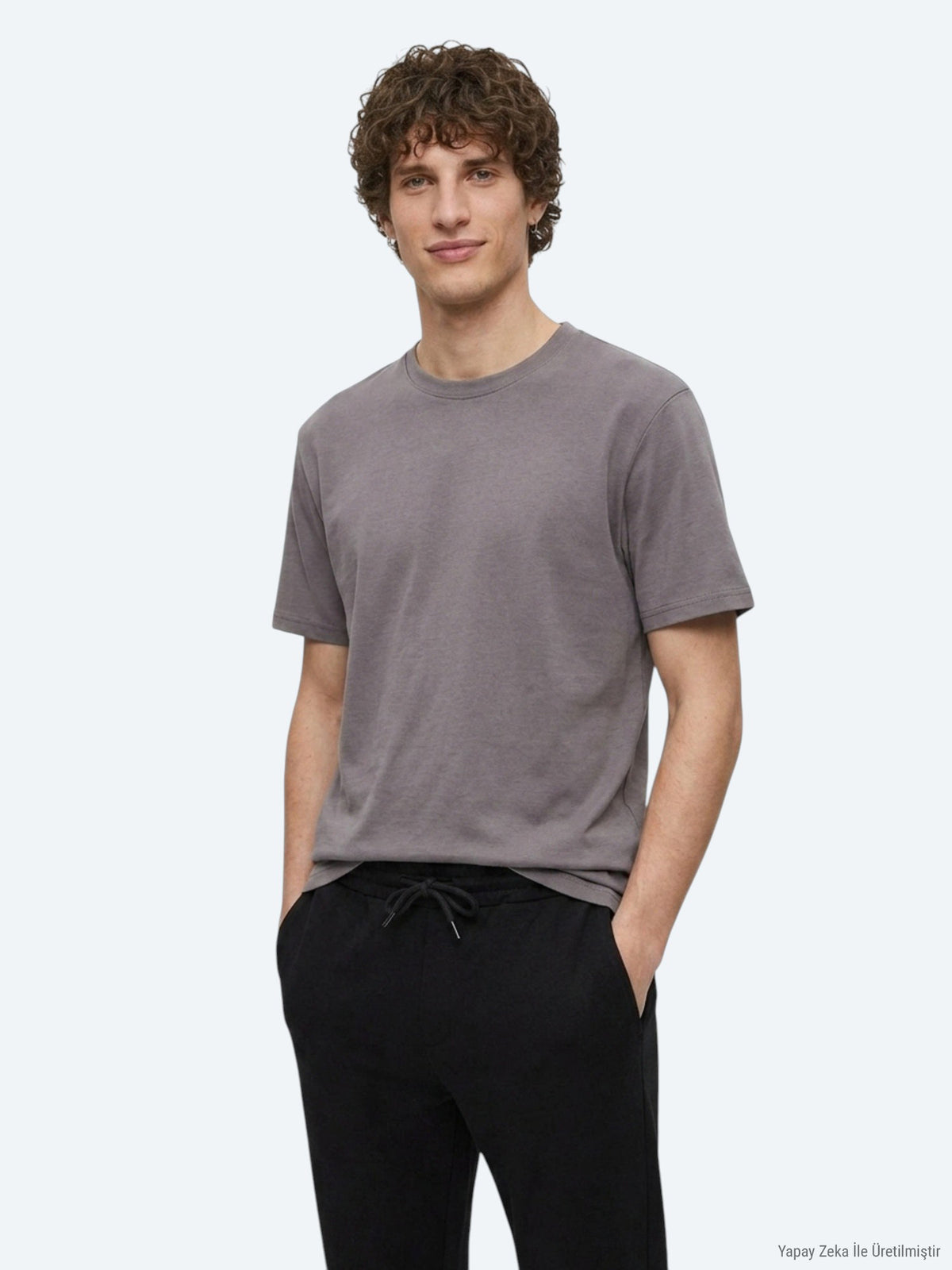 Fındık Düz T-Shirt