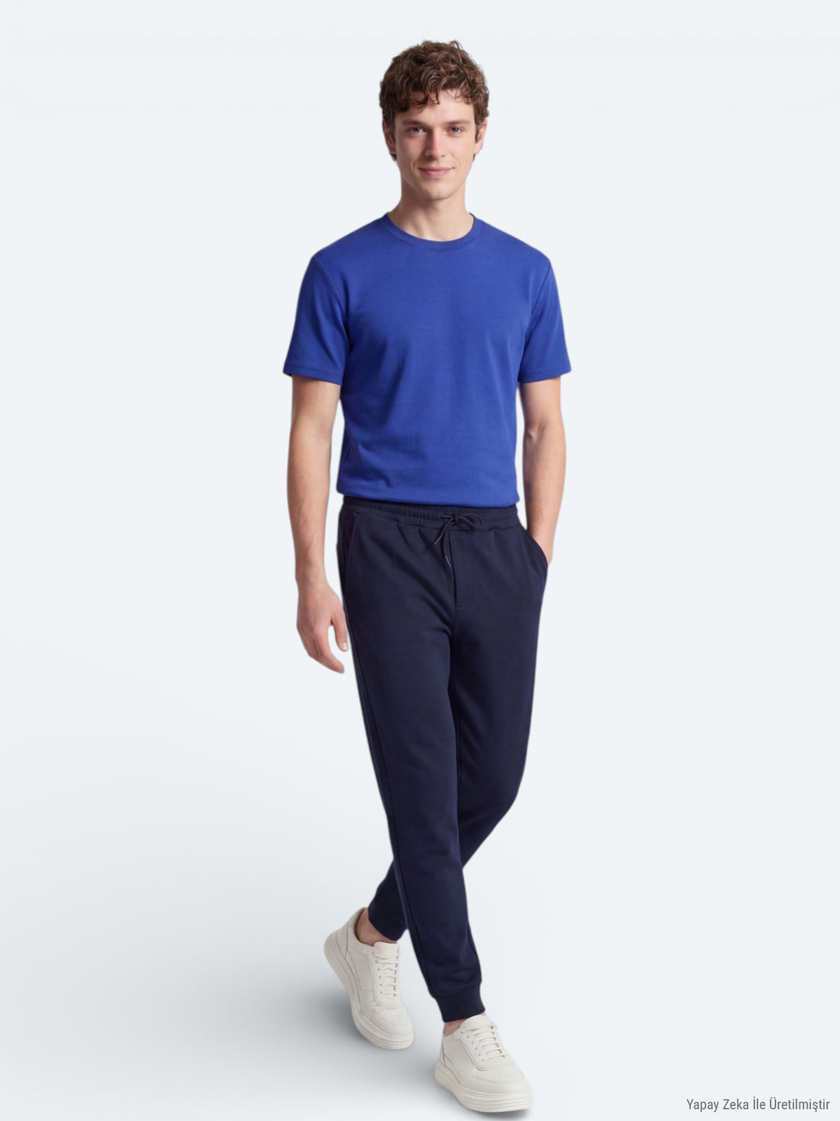 Saks Düz T-Shirt