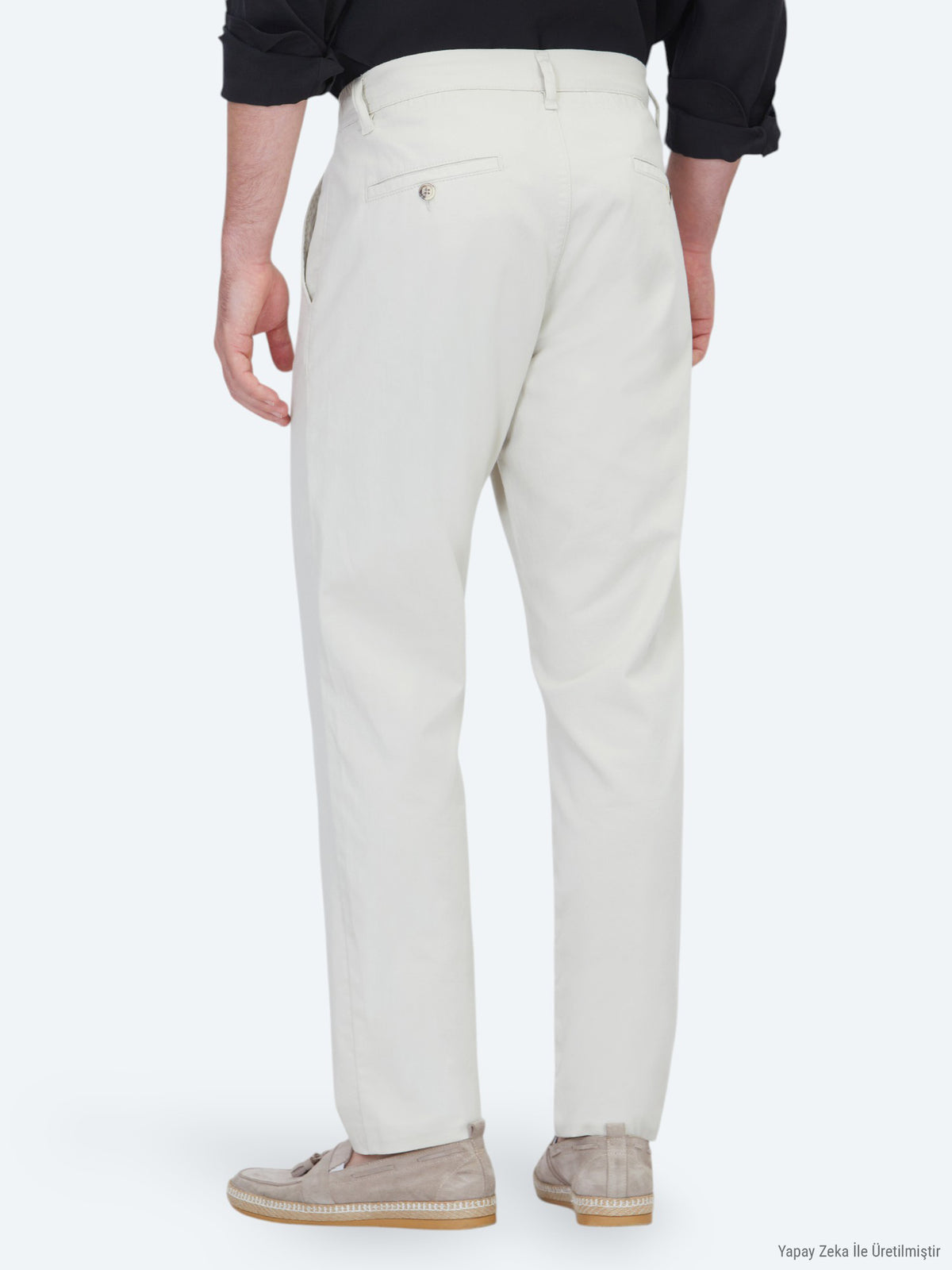 Taş Dokuma Jogging Fit Casual Pamuk Karışımlı Pantolon