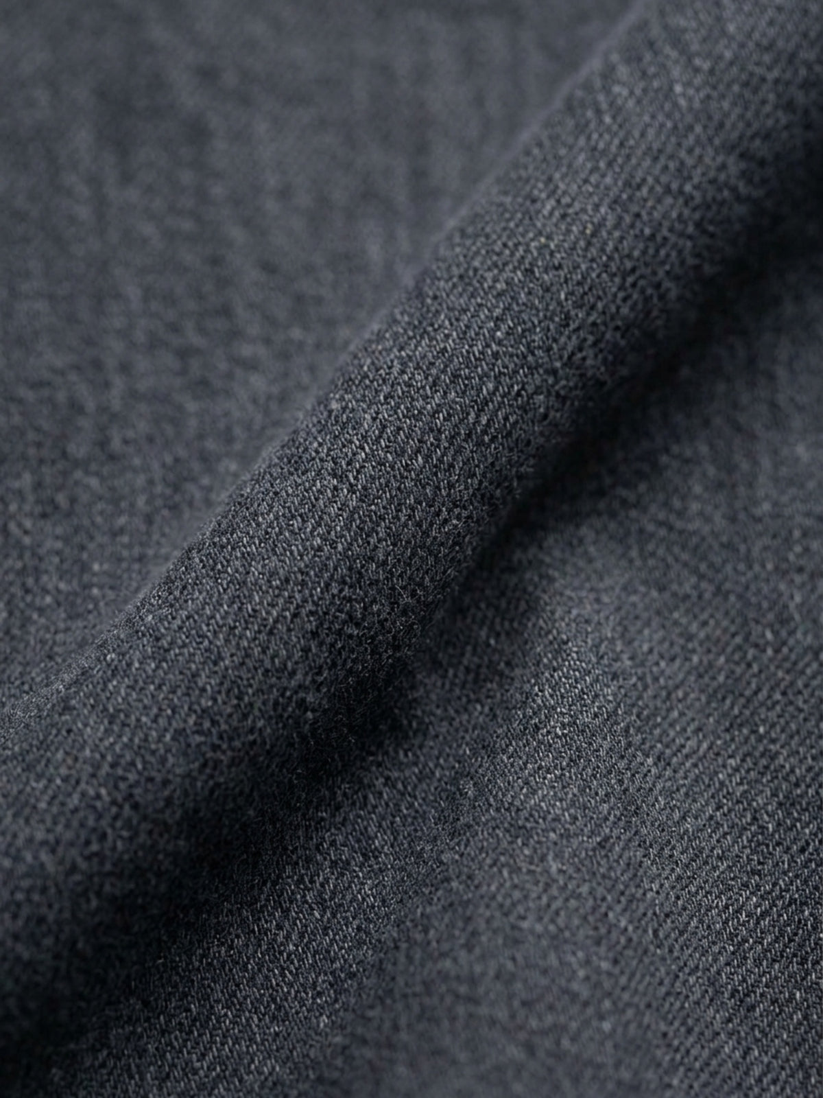 Koyu Mavi Düz Slim Fit Denim Pamuk Karışımlı Pantolon