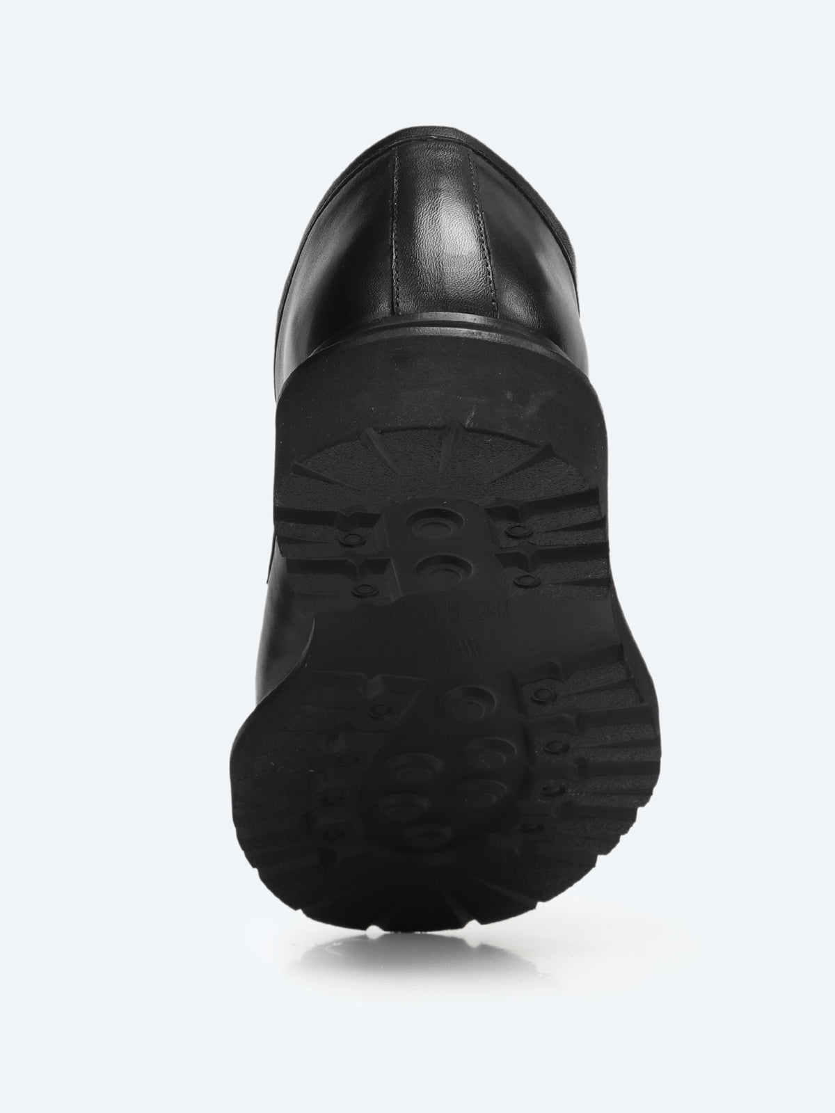 Siyah Deri Smart Casual Loafer