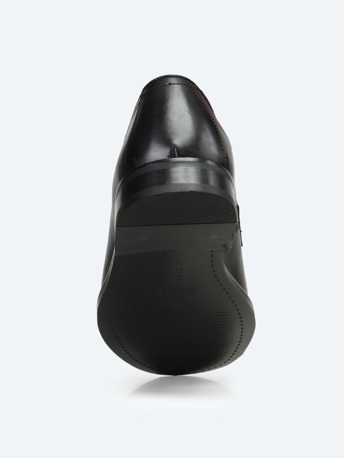 Siyah Deri Klasik Loafer