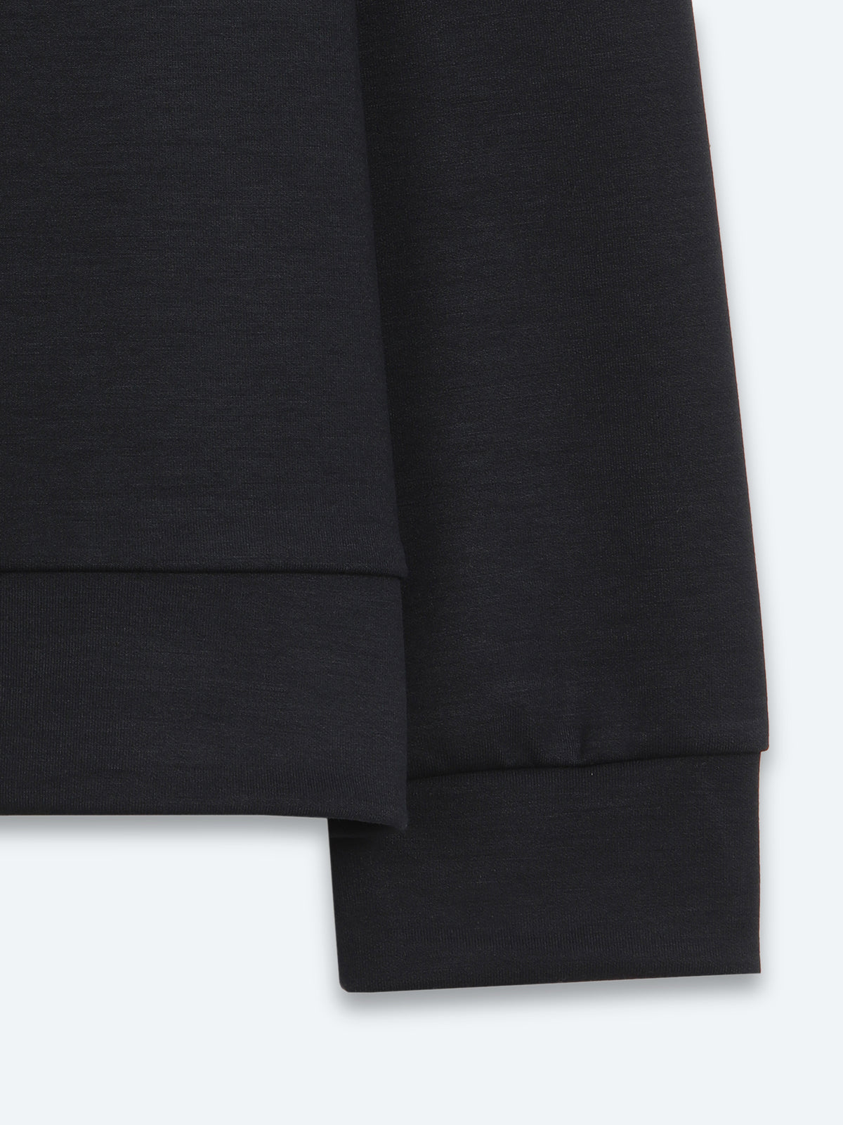Lacivert Düz Sweatshirt