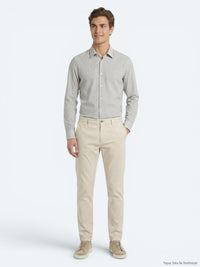 Bej Kumaş Jogging Fit Casual Pantolon