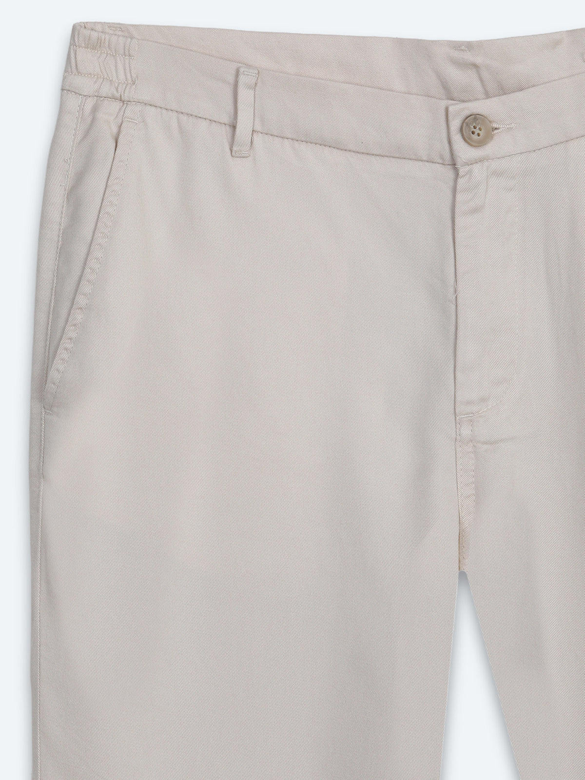 Bej Kumaş Jogging Fit Casual Pantolon