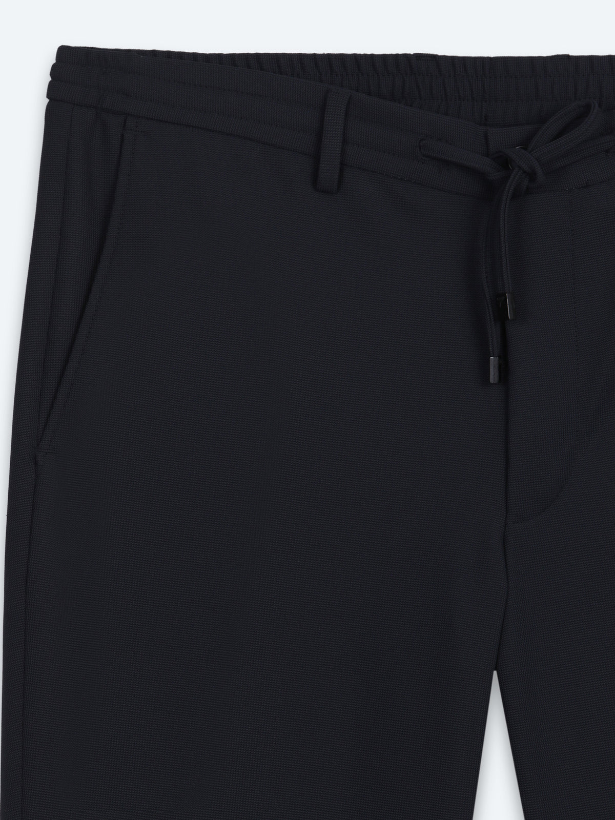 Lacivert Mikro Modern Fit Örme Takım Elbise