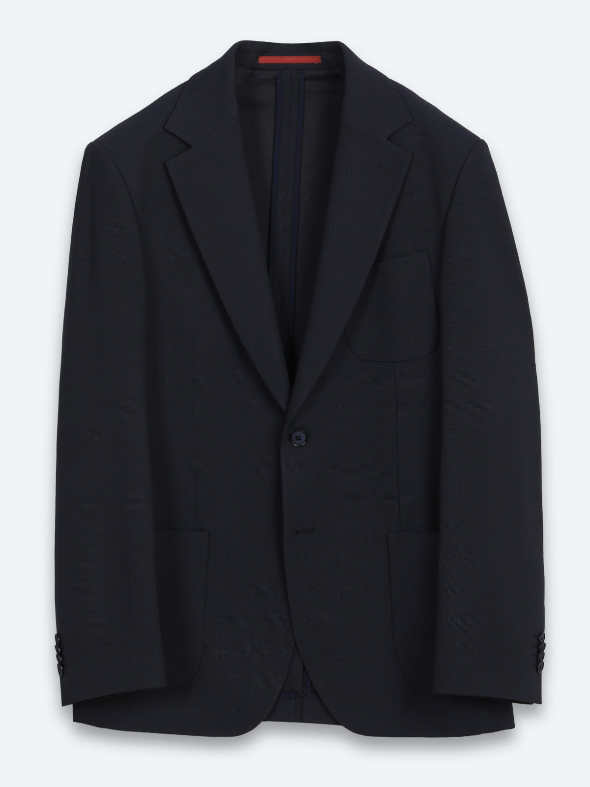 Lacivert Mikro Modern Fit Örme Takım Elbise