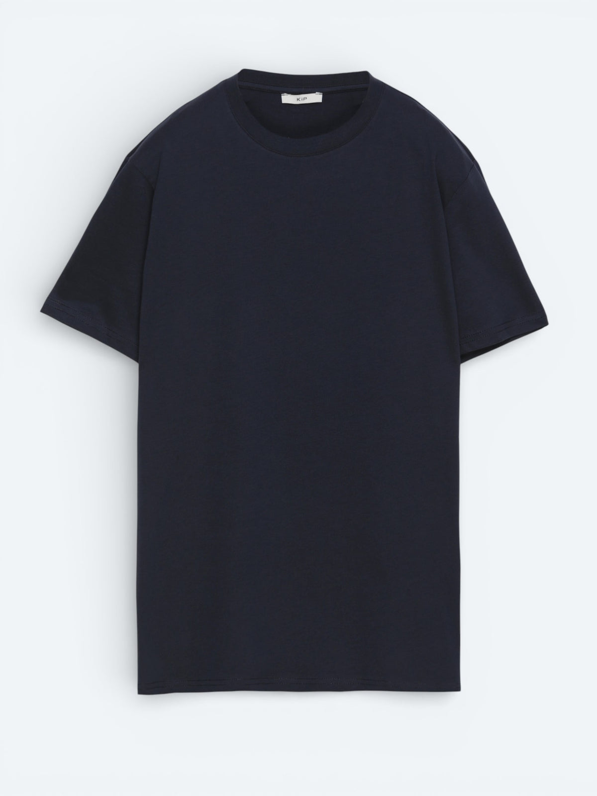 Lacivert Düz %100 Pamuk T-Shirt