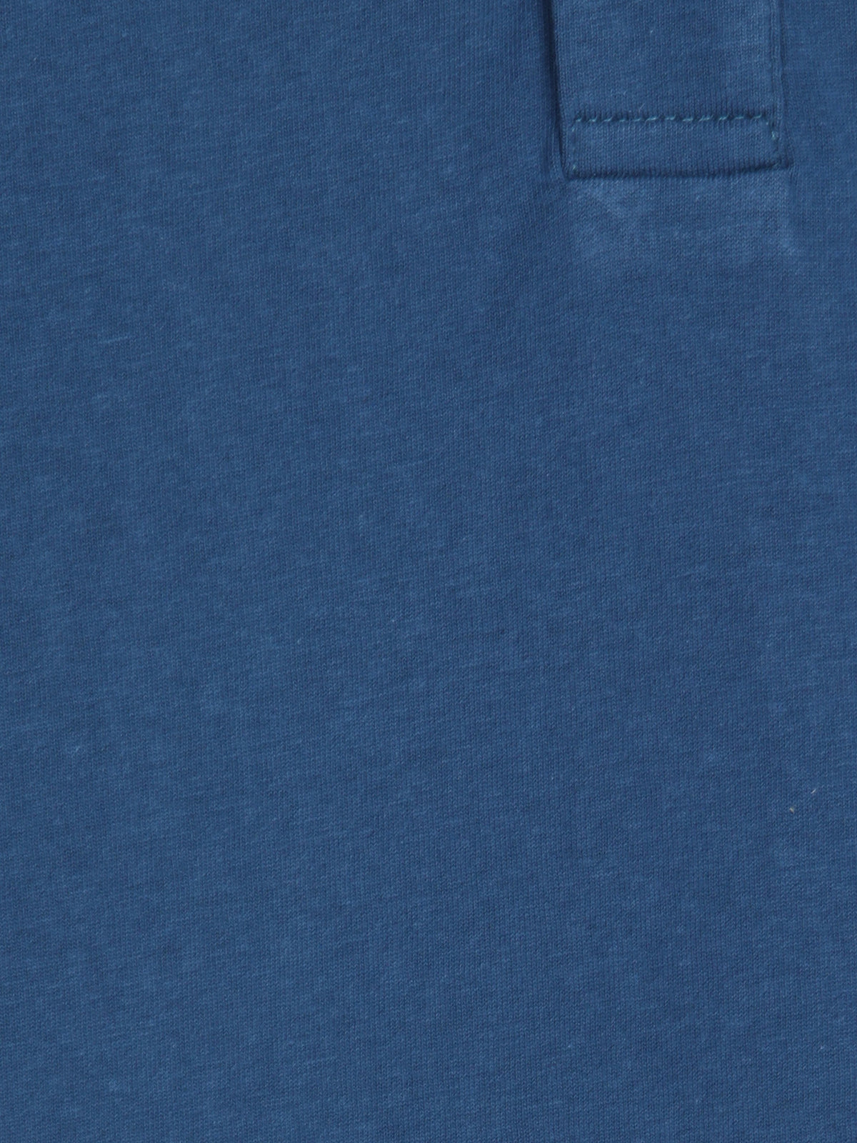 Lacivert Düz Pamuk Karışımlı T-Shirt