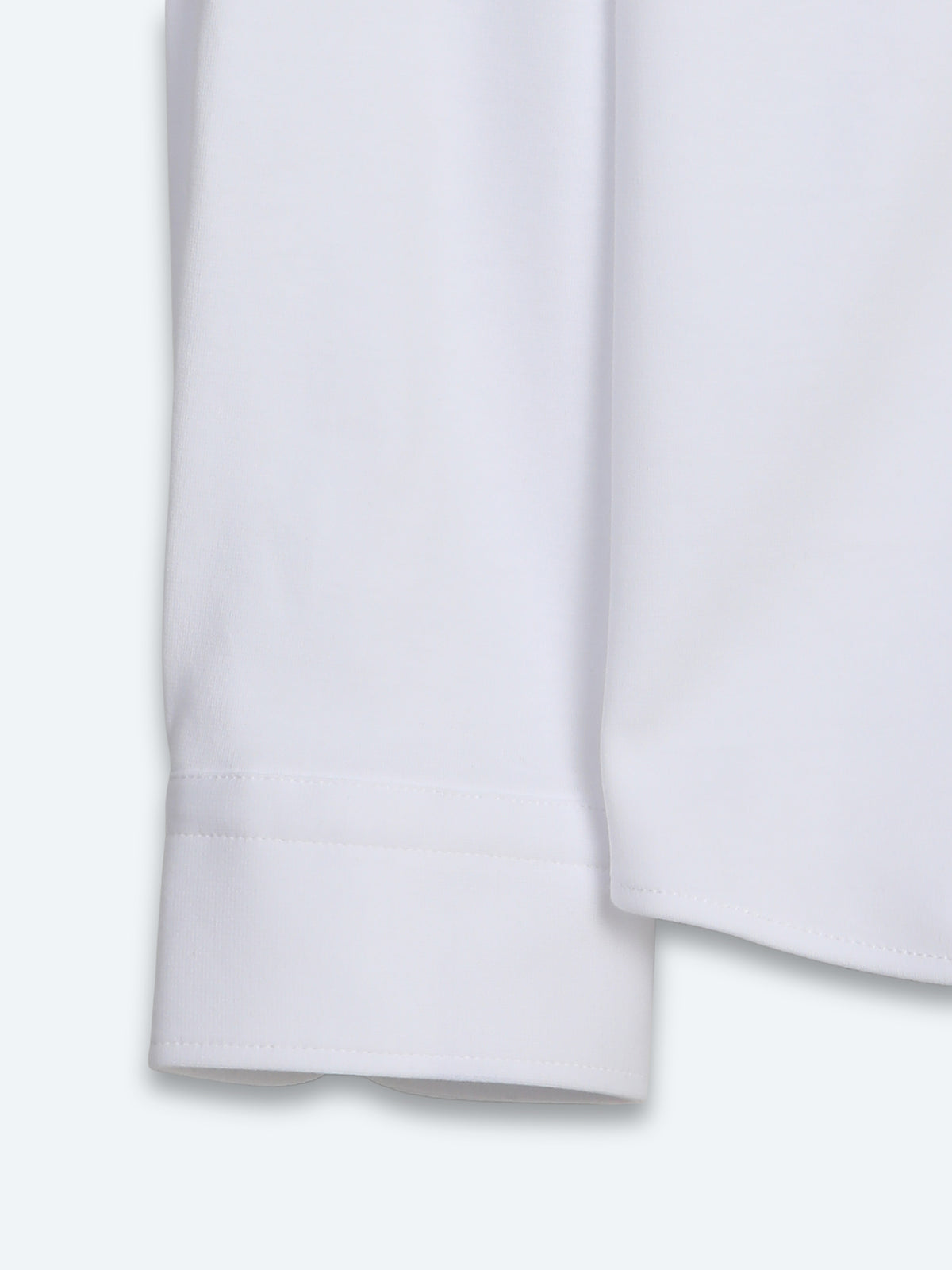 Beyaz Düz Regular Fit Uzun Casual %100 Pamuk Gömlek