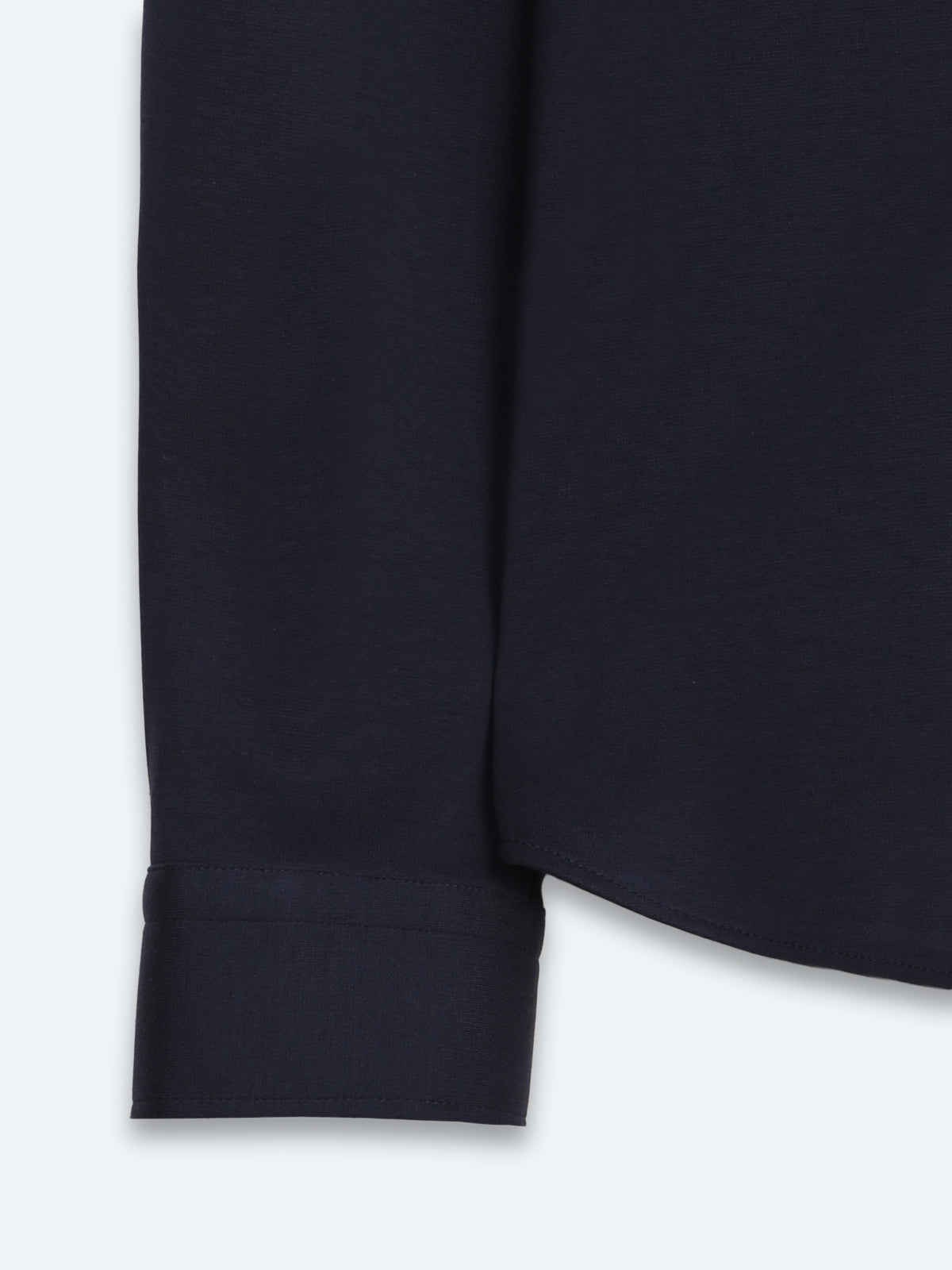 Lacivert Düz Regular Fit Uzun Casual %100 Pamuk Gömlek