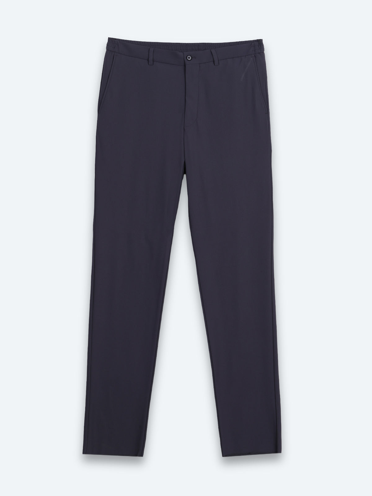 Koyu Gri Düz Modern Fit Örme Takım Elbise