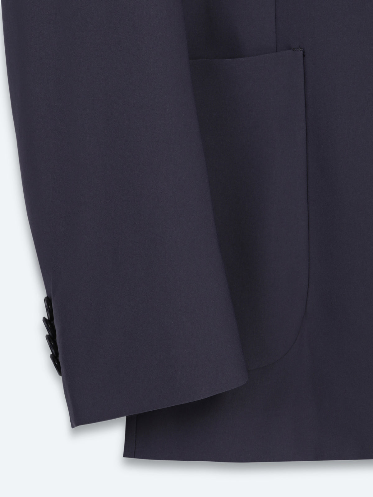 Koyu Gri Düz Modern Fit Örme Takım Elbise