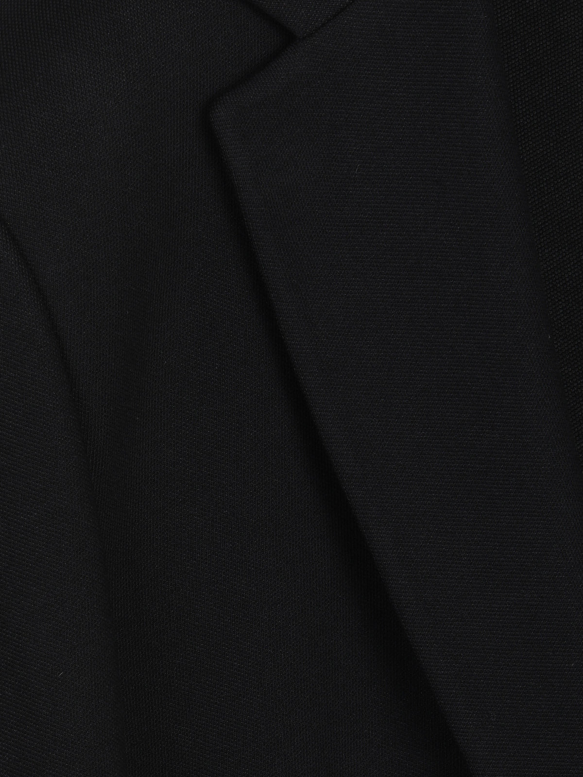 Siyah Çizgili Modern Fit Pamuk Karışımlı Örme Takım Elbise