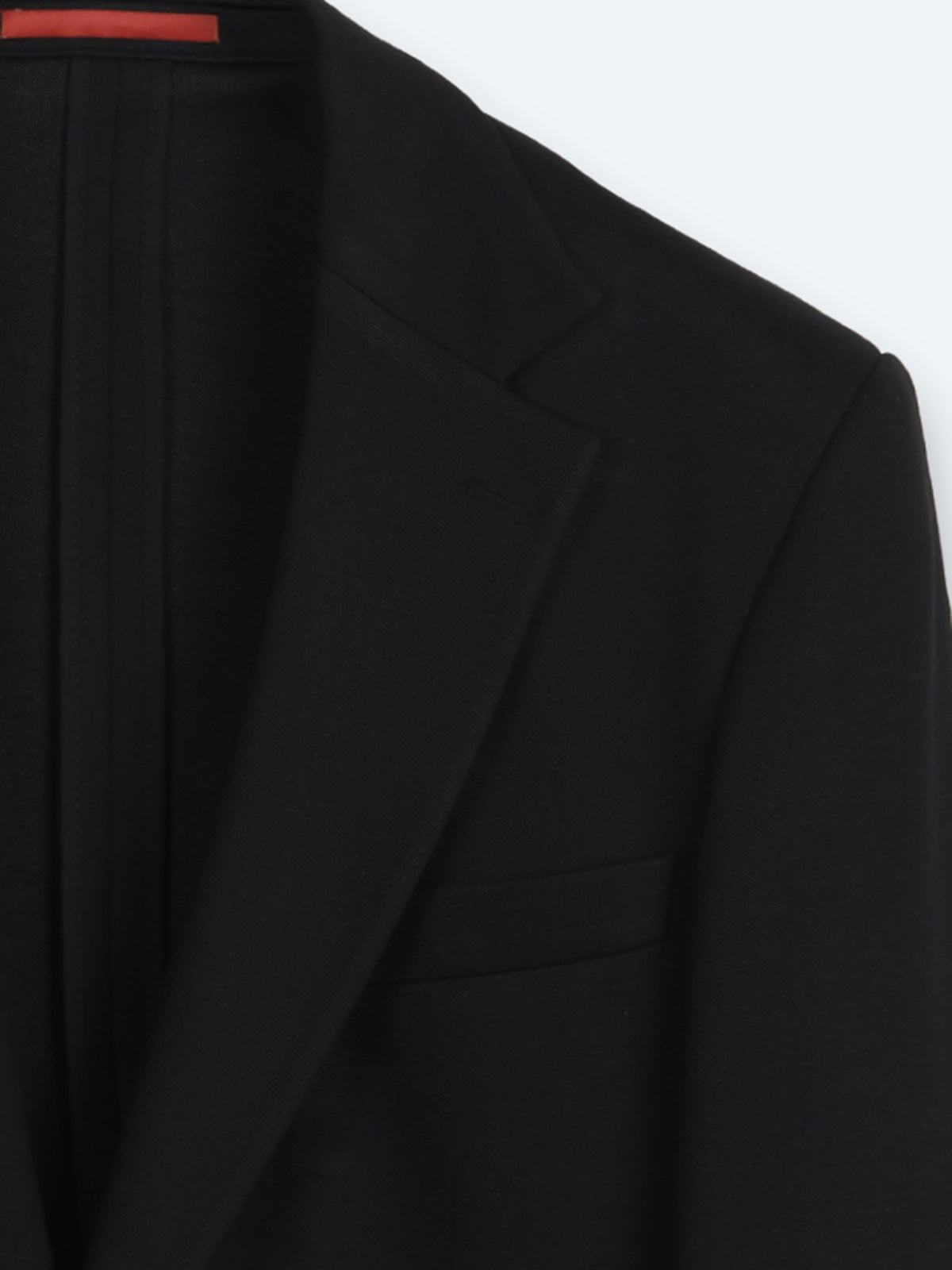 Siyah Çizgili Modern Fit Pamuk Karışımlı Örme Takım Elbise