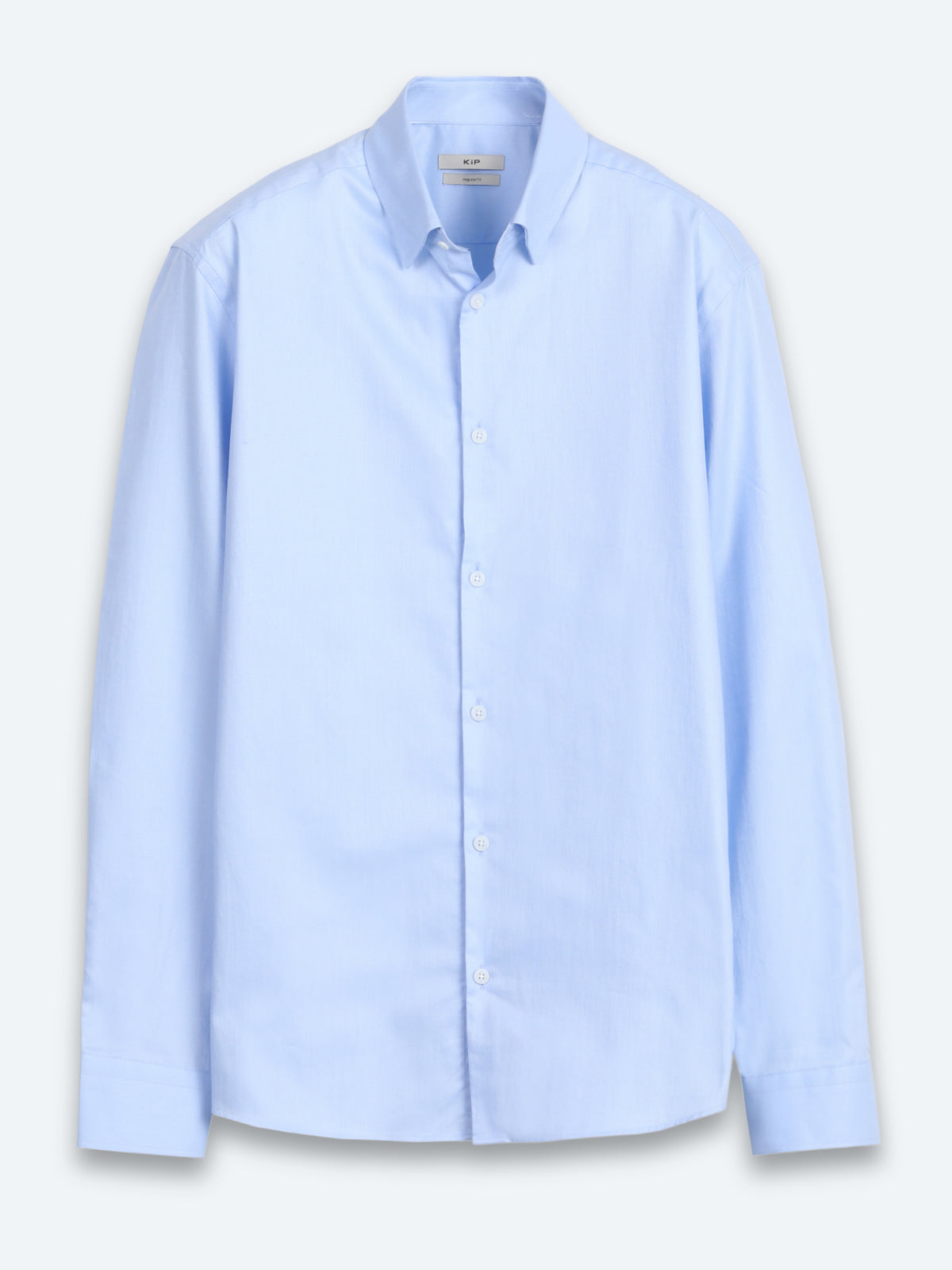 Mavi Çizgili Regular Fit Uzun Dokuma Casual %100 Pamuk Gömlek