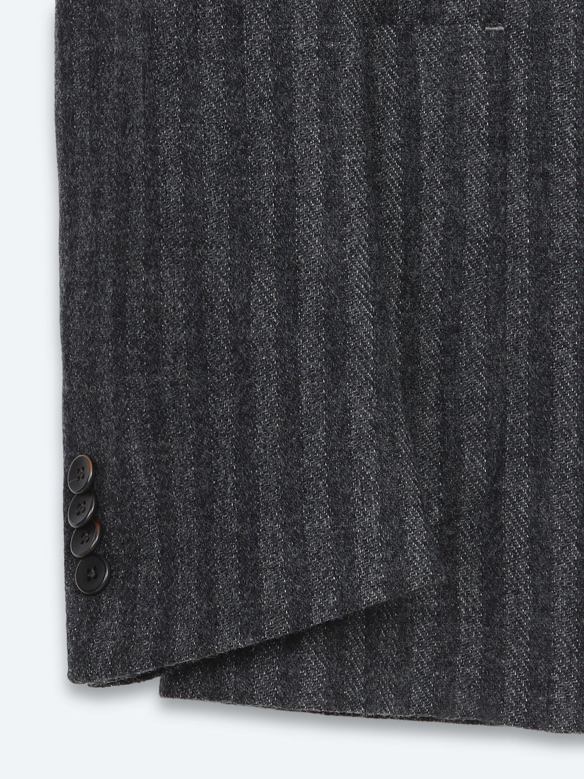 Antrasit Modern Fit Yün Karışımlı Ceket