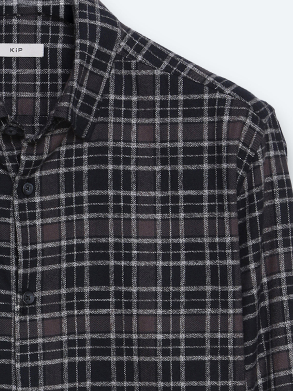 Kahverengi Kareli Regular Fit Uzun Dokuma Casual %100 Pamuk Gömlek