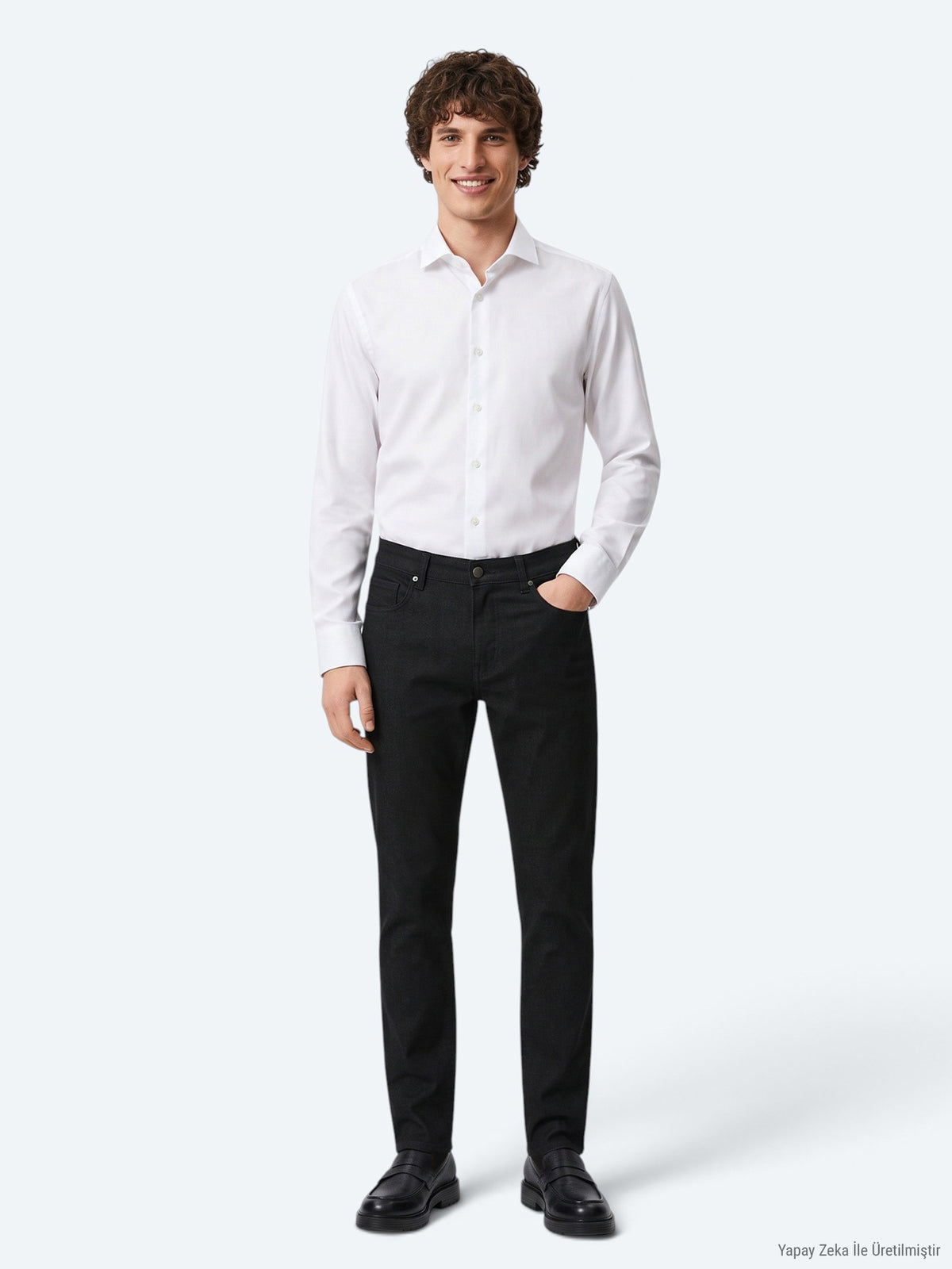 Antrasit Dokuma Regular Fit Spor Pantolon