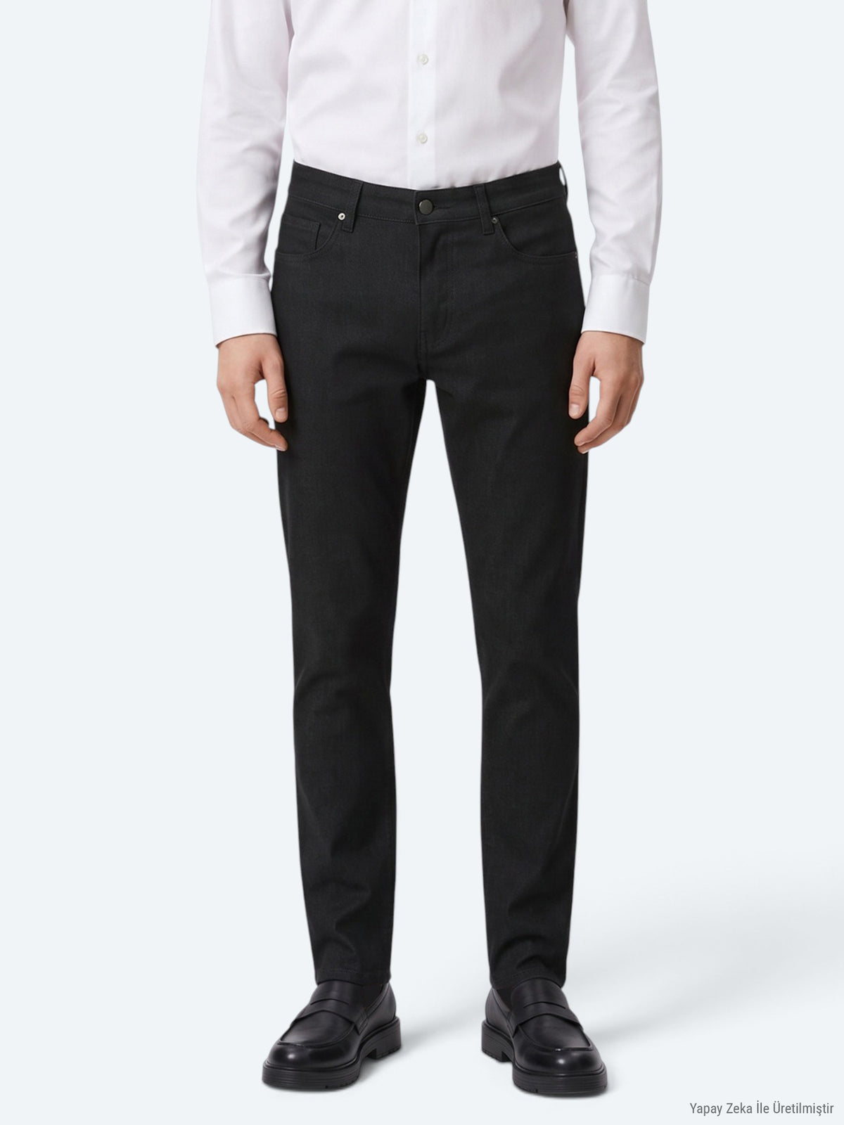 Antrasit Dokuma Regular Fit Spor Pantolon