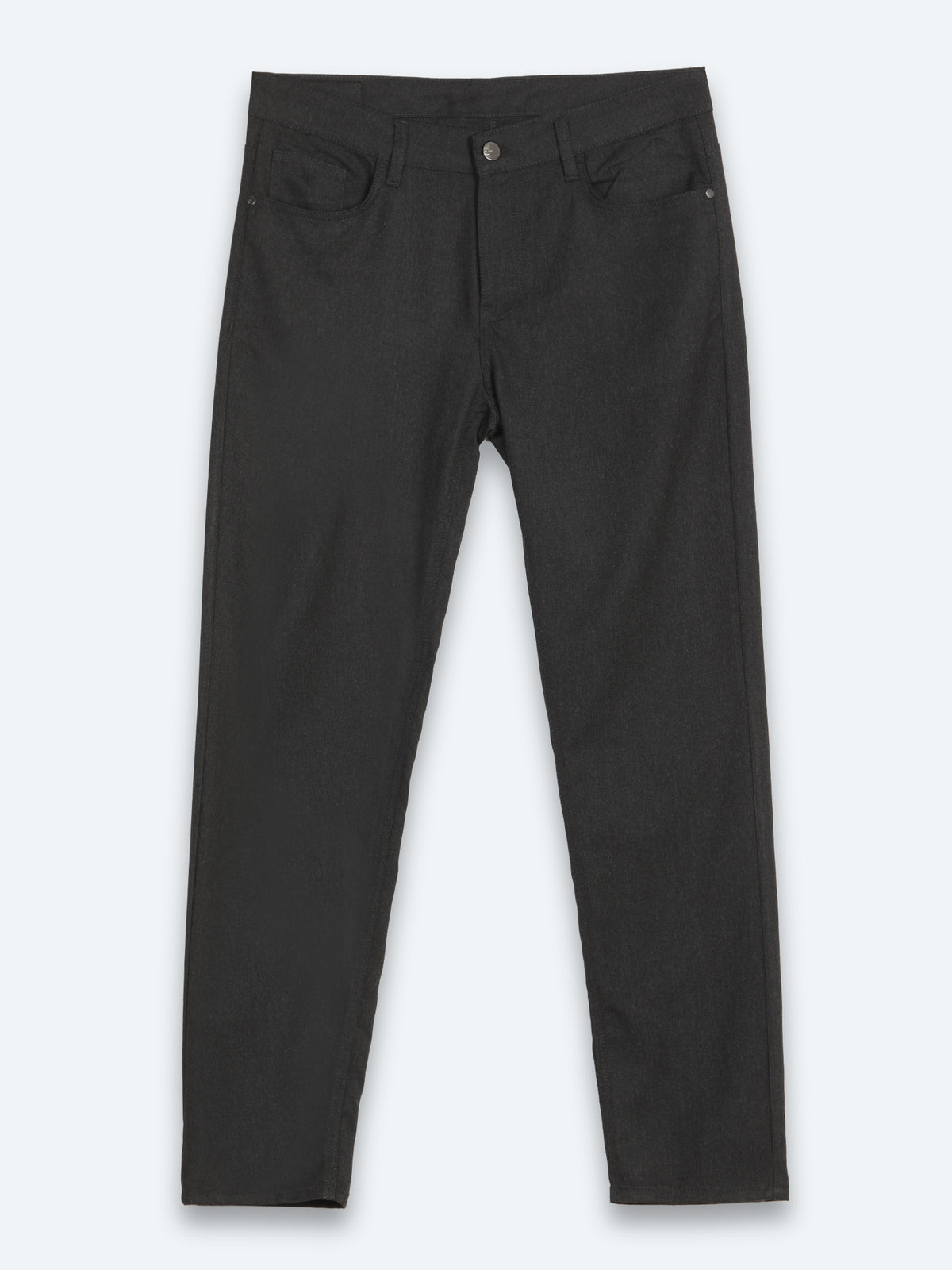 Antrasit Dokuma Regular Fit Spor Pantolon