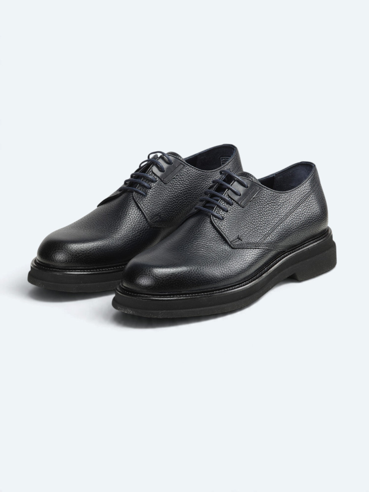 Lacivert Deri Smart Casual Ayakkabı