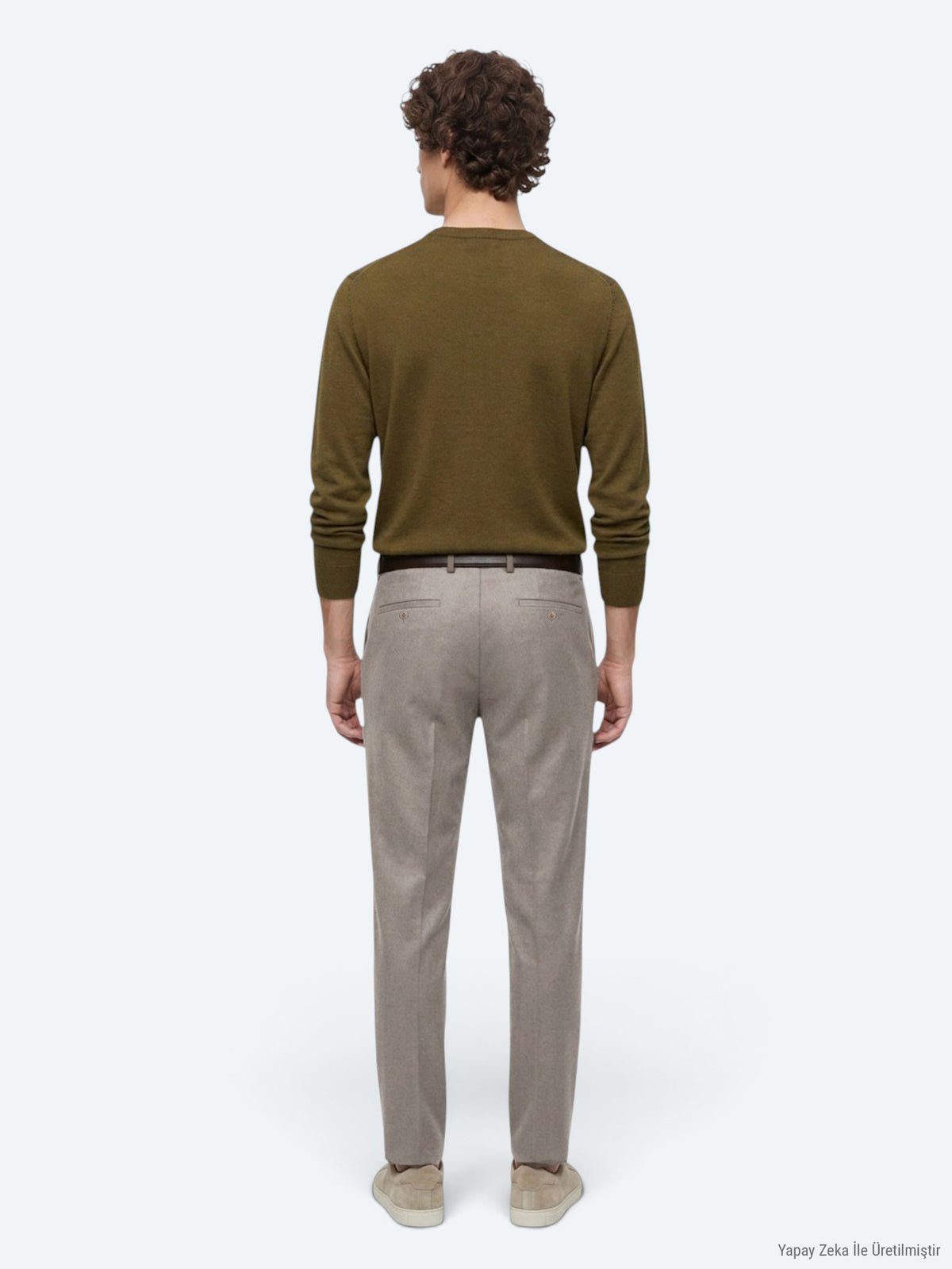 Vizon Düz Dokuma Fitted Fit Klasik Pantolon