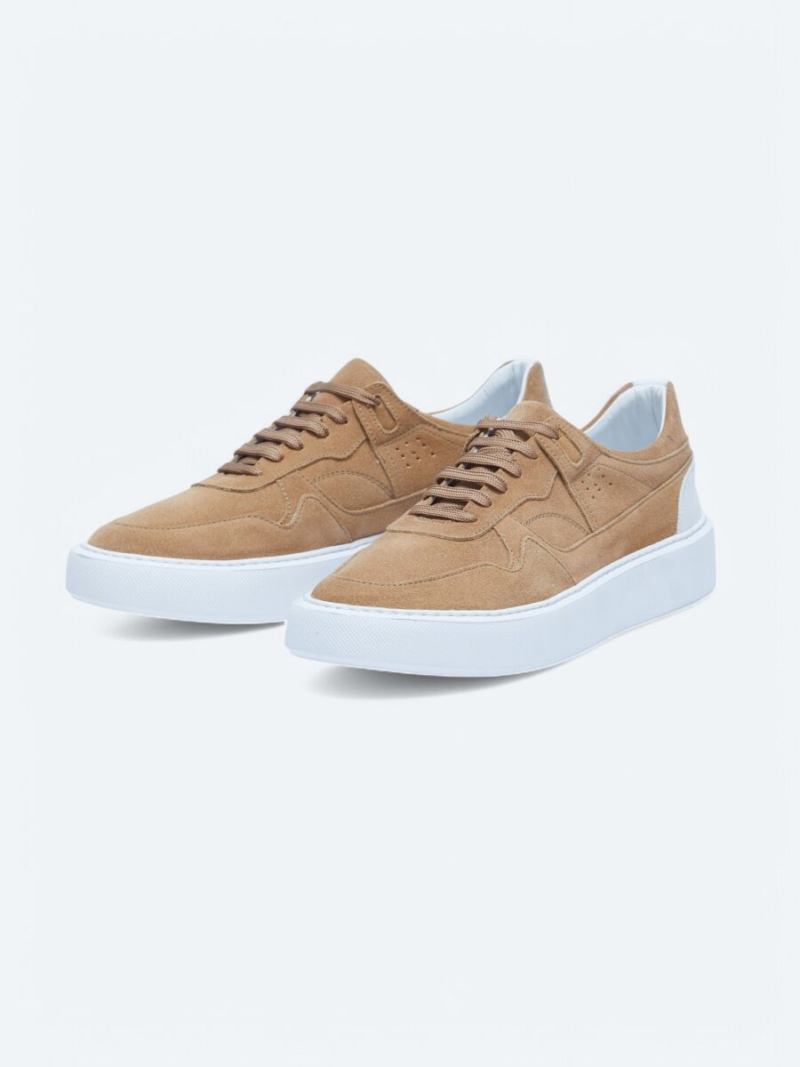 Beige Suede Sneaker - 2