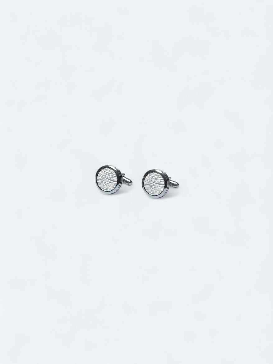 Beyaz Prinç Kol Düğmesi - KİP