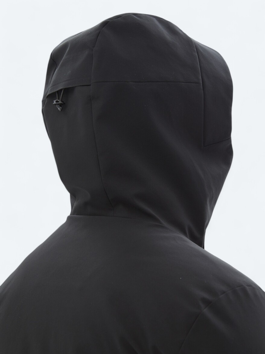 Black Weaving Coat - 13