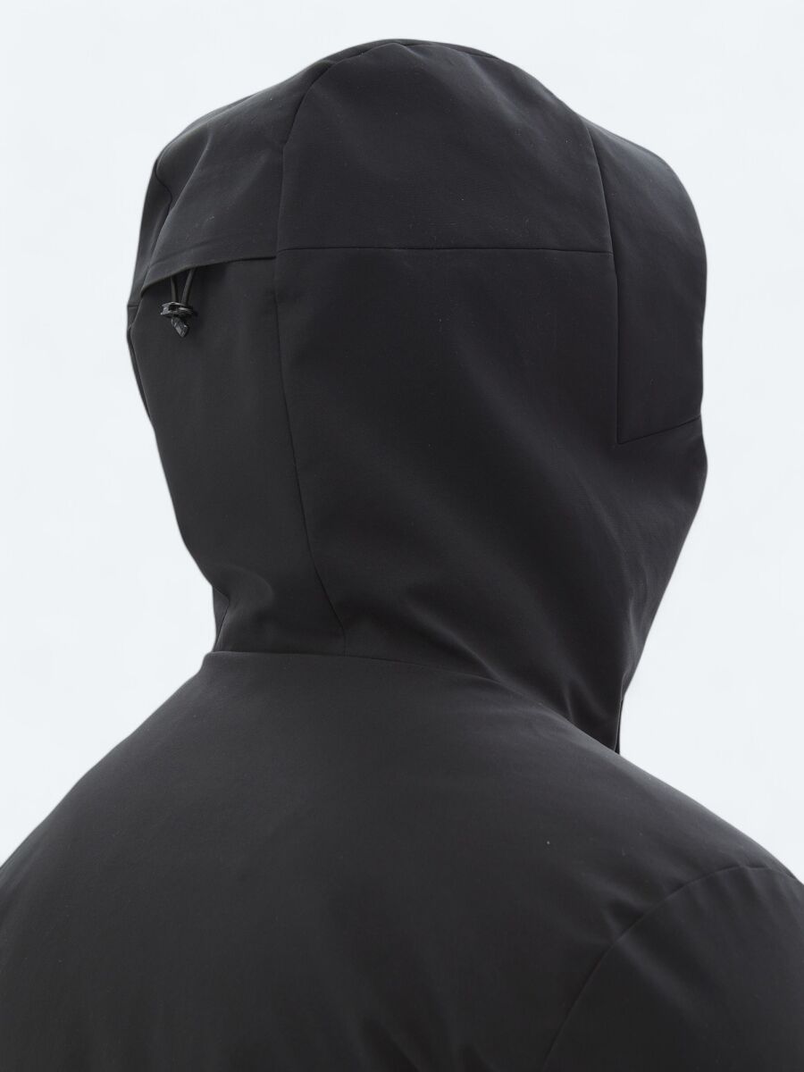 Black Weaving Coat - 13