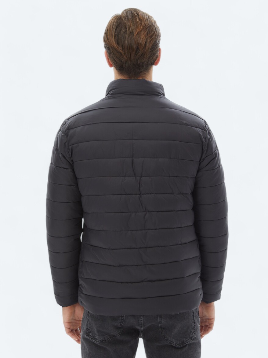 Black Weaving Coat - 14