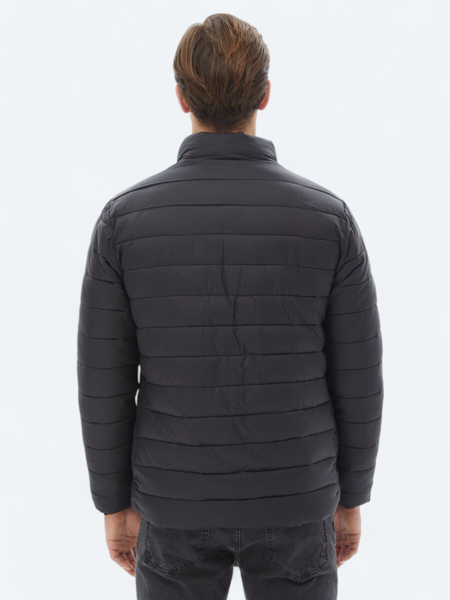 Black Weaving Coat - 14