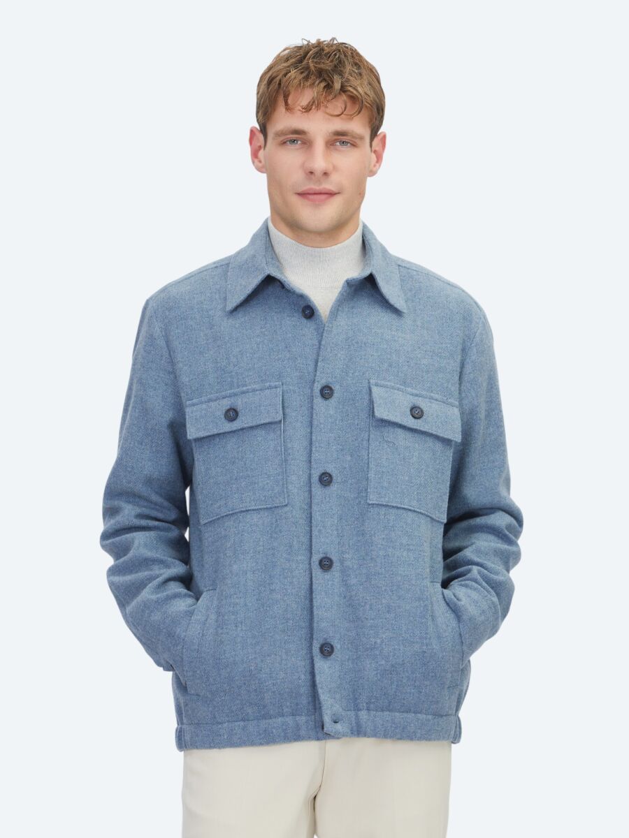 Blue Overshirt - 4