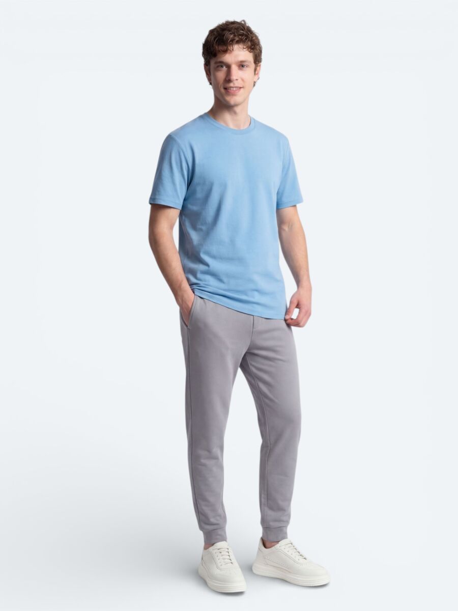 Blue Plain T-Shirt - 2