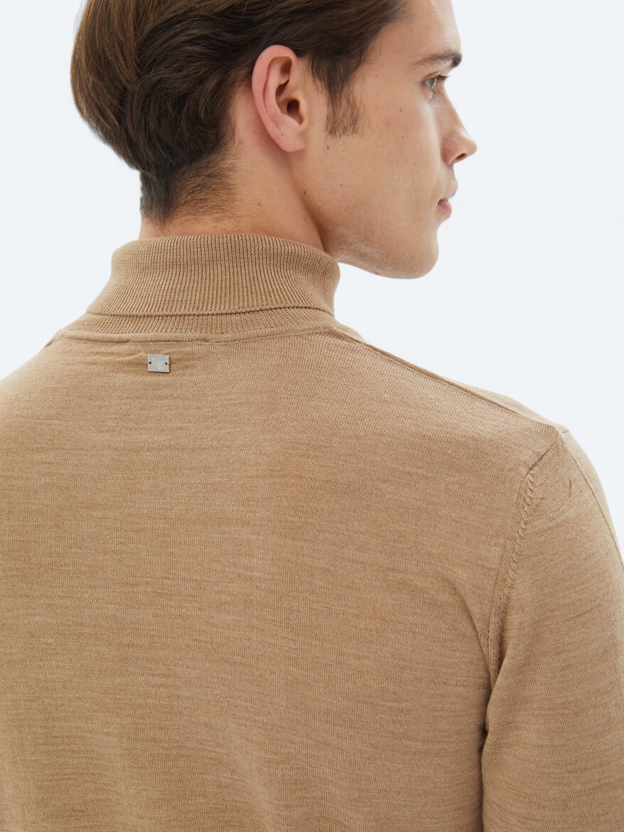 Buff Knitwear Sweatshirt - 5