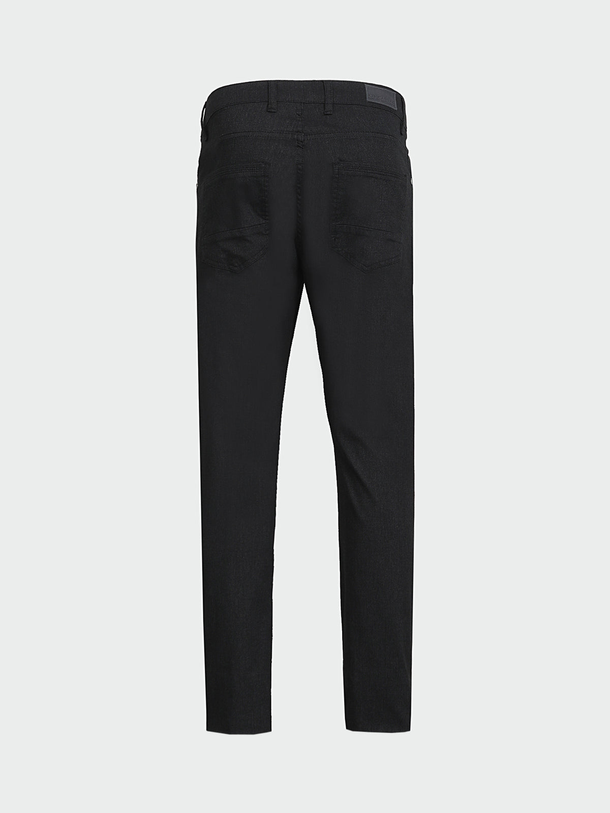 Antrasit Düz Denim Regular Fit Casual Pamuk Karışımlı Pantolon