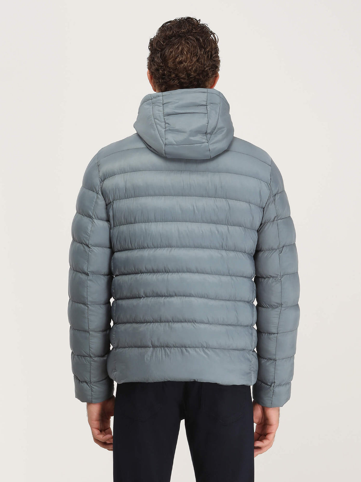 Mint Regular Fit Kapüşonlu Casual Dokuma Mont