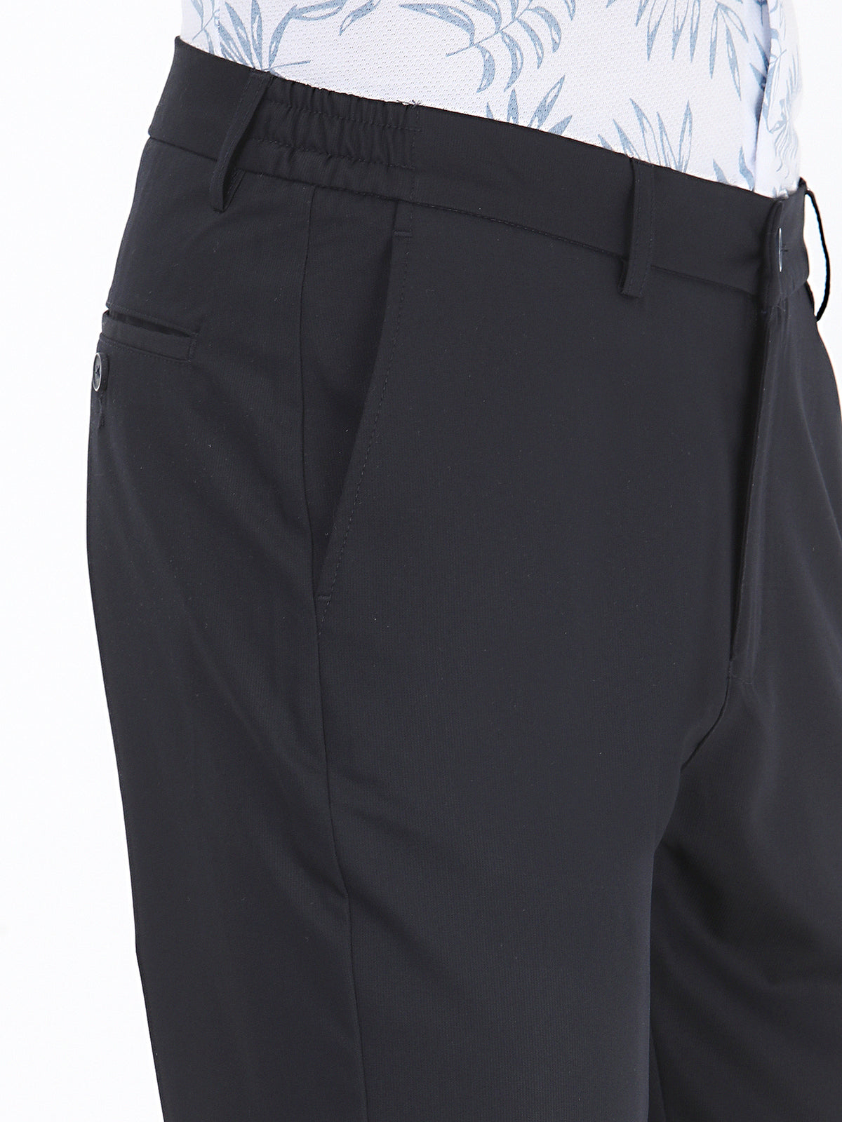 Lacivert Dokuma Jogging Fit Casual Pantolon