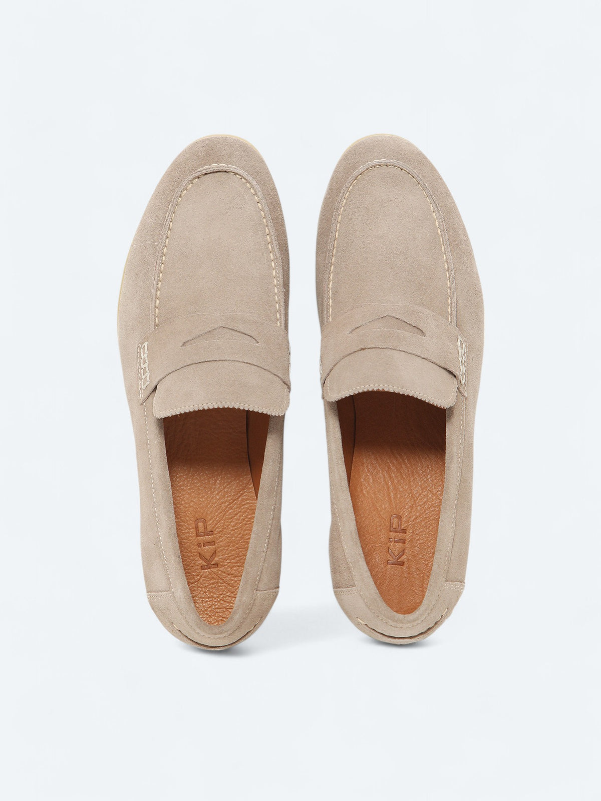 Bej Süet Casual Loafer