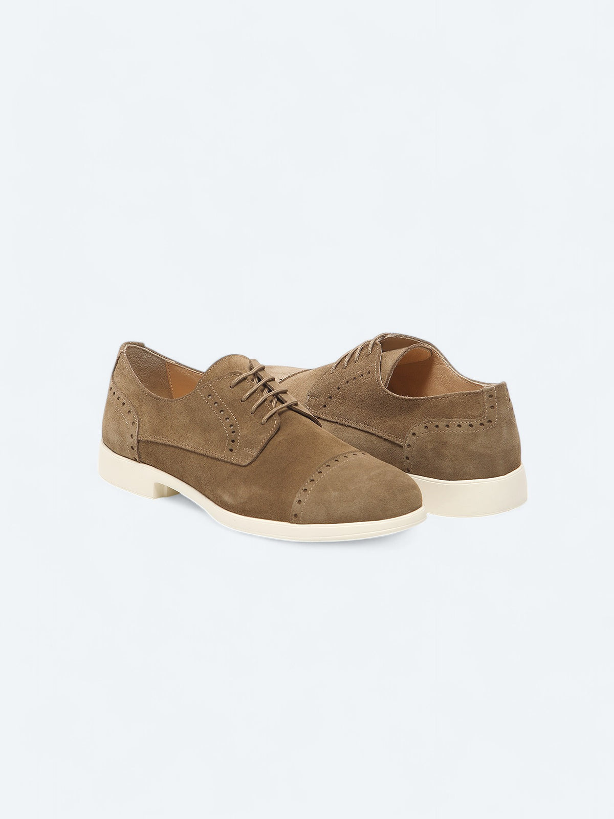 Vizon Süet Smart Casual Ayakkabı