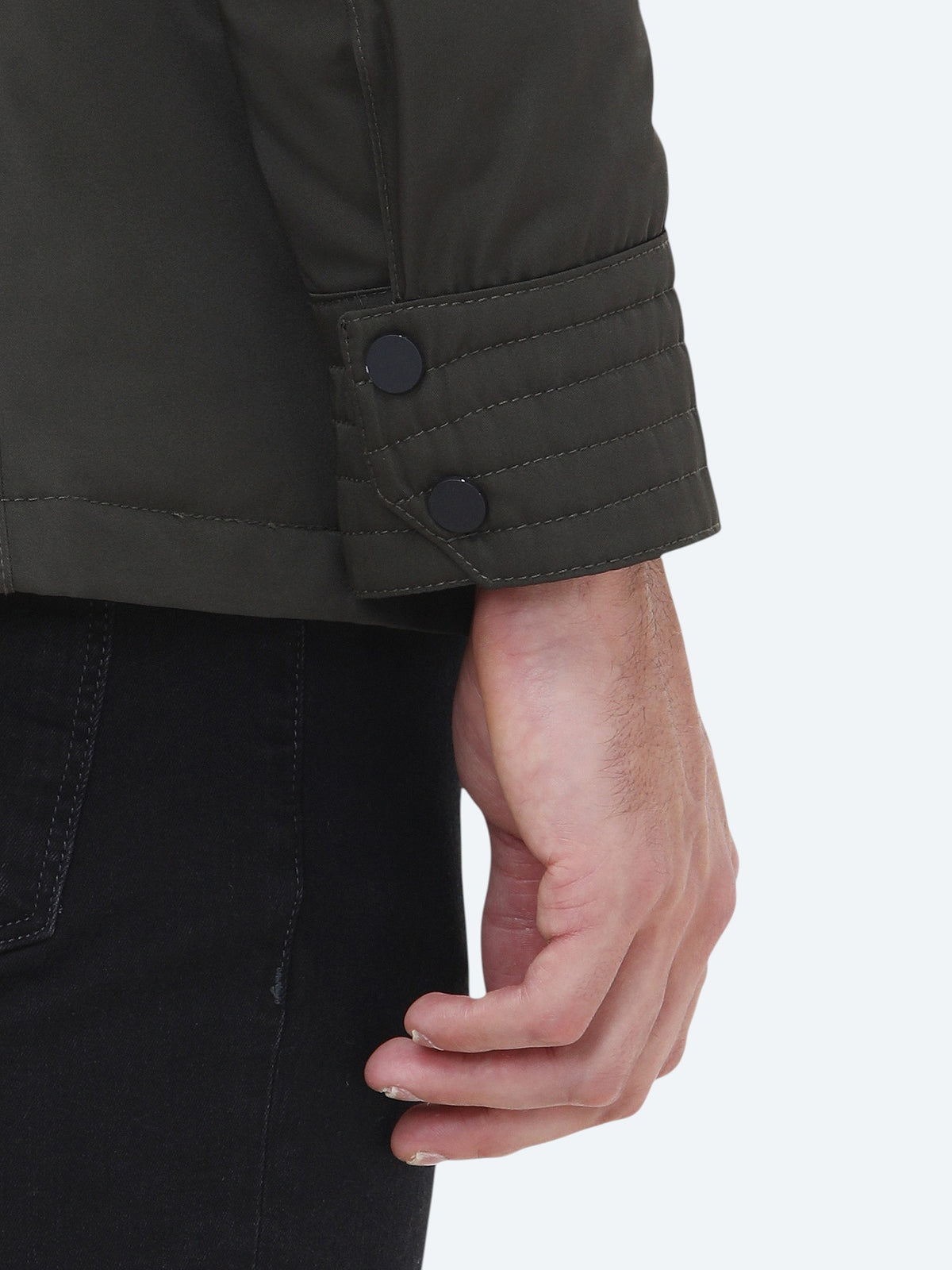 Haki Regular Fit Casual Dokuma Kaban
