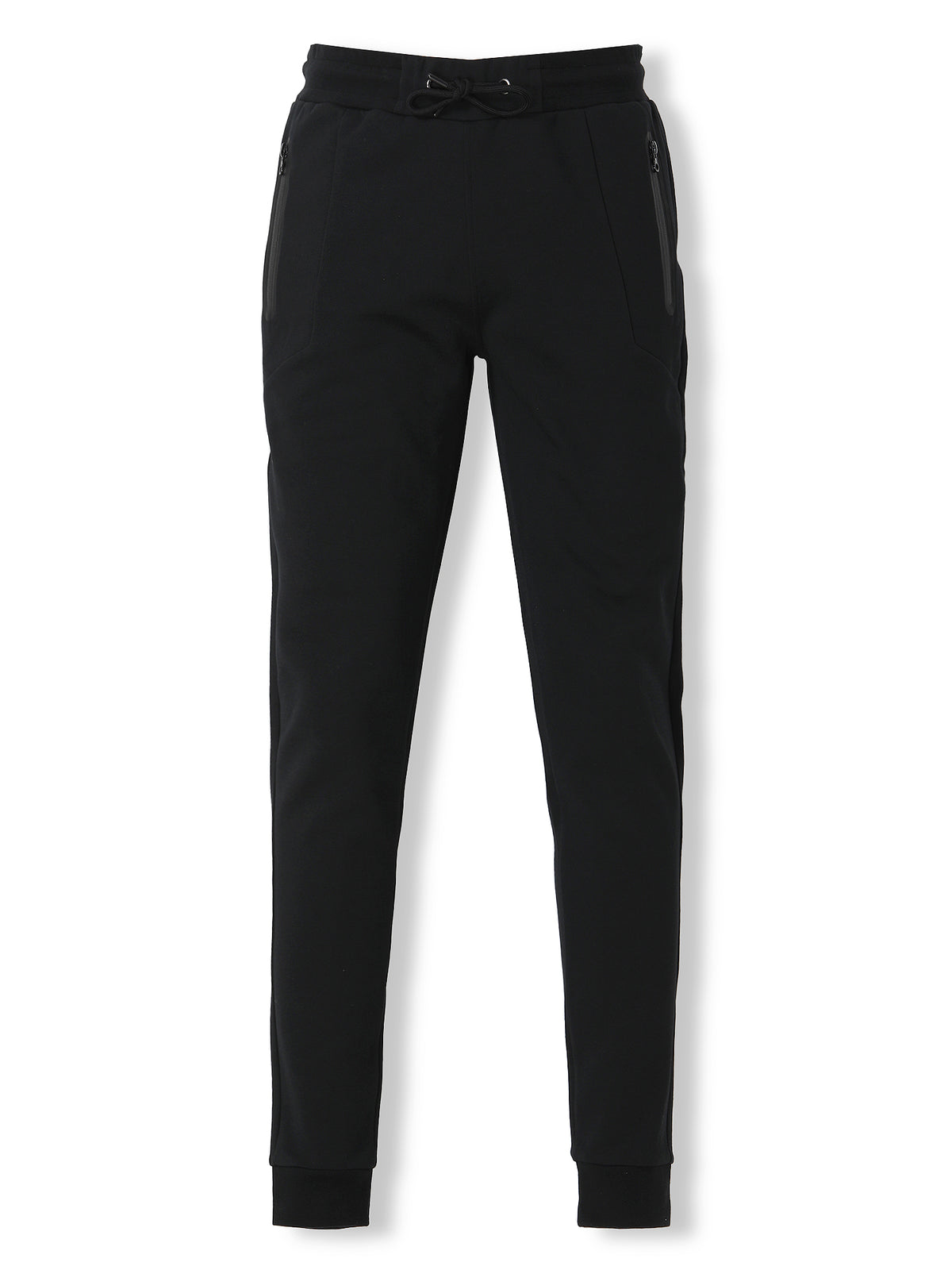 Siyah Örme Jogging Fit Casual Pantolon