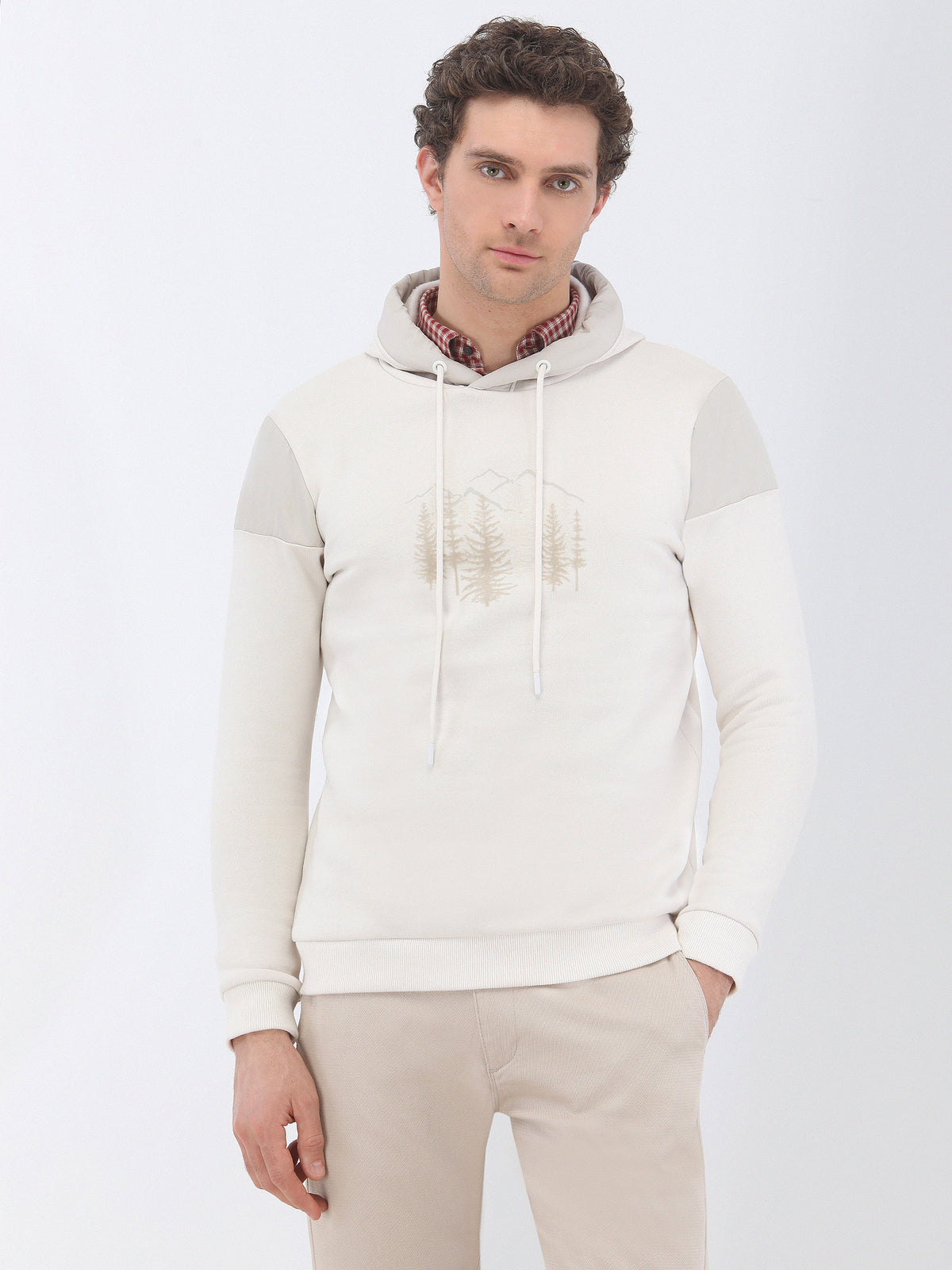 Taş Kapüşonlu Sweatshirt