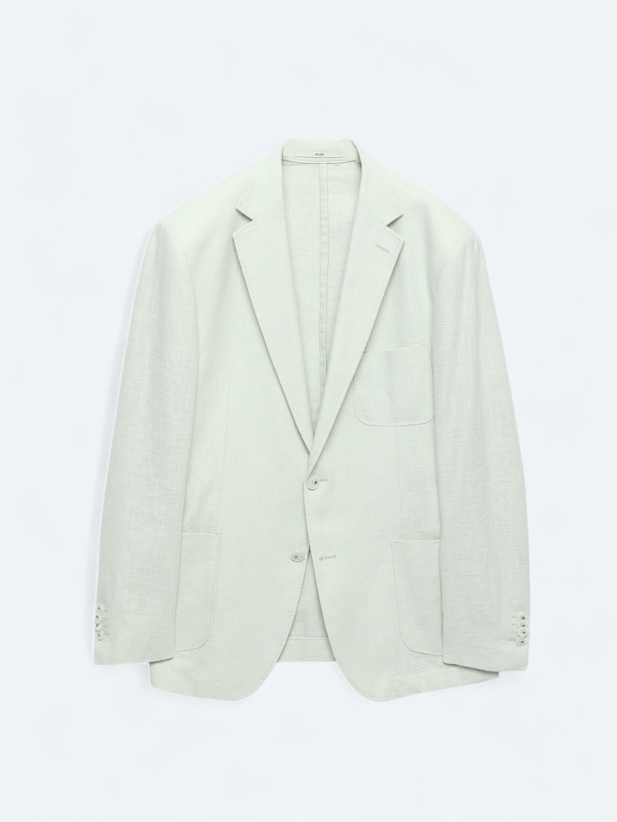 Nil Yeşili Düz Modern Fit Ceket