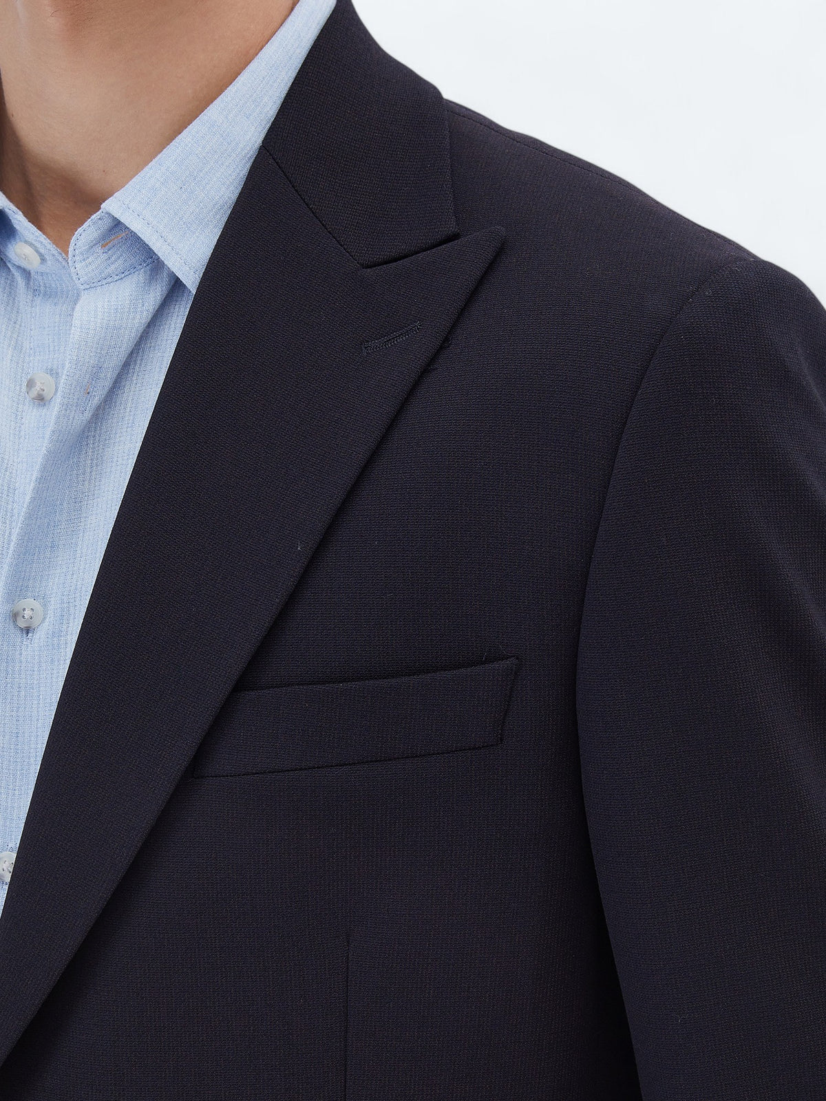 Lacivert Mikro Modern Fit Takım Elbise