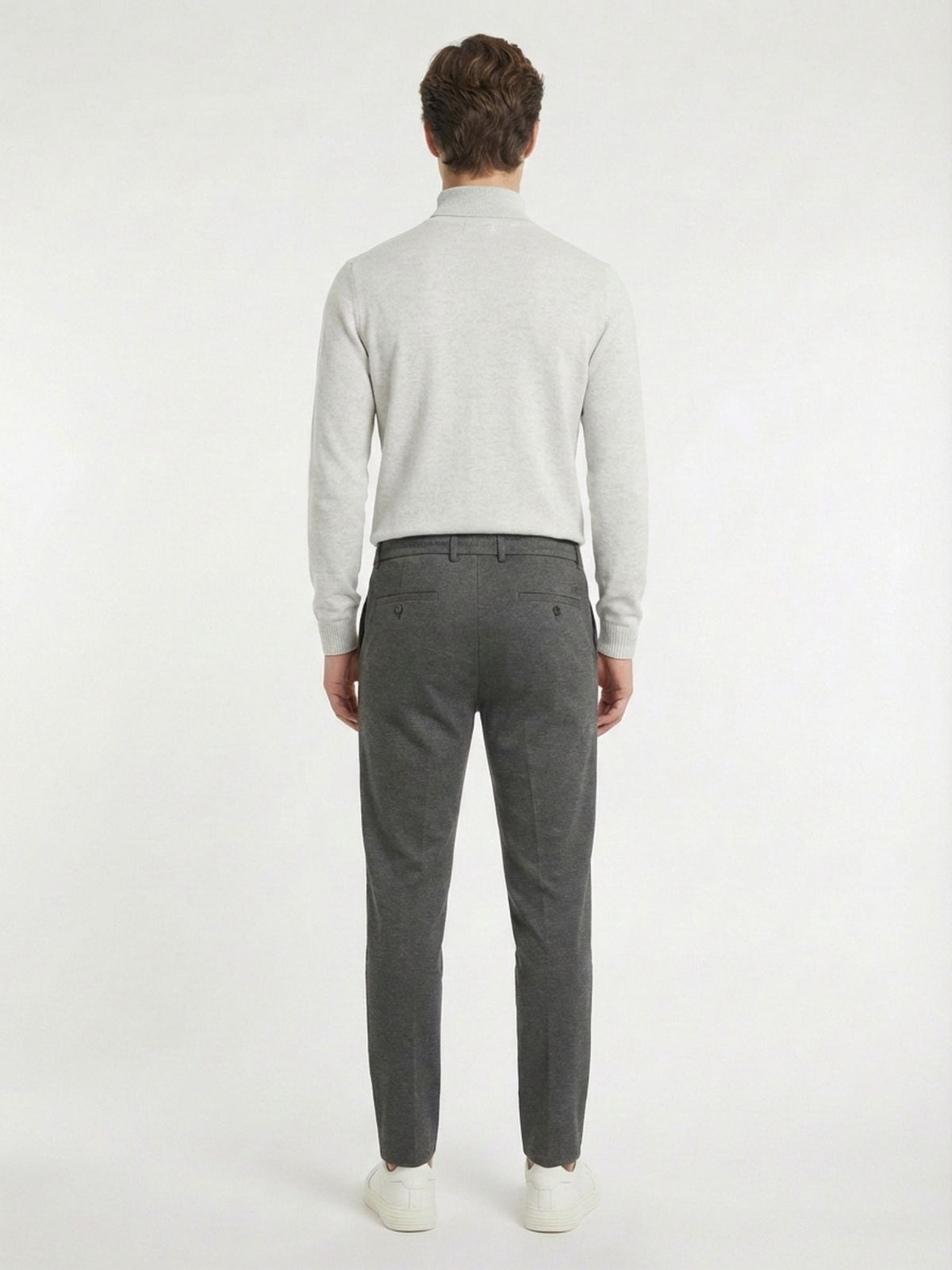 Antrasit Örme Jogging Fit Casual Pantolon