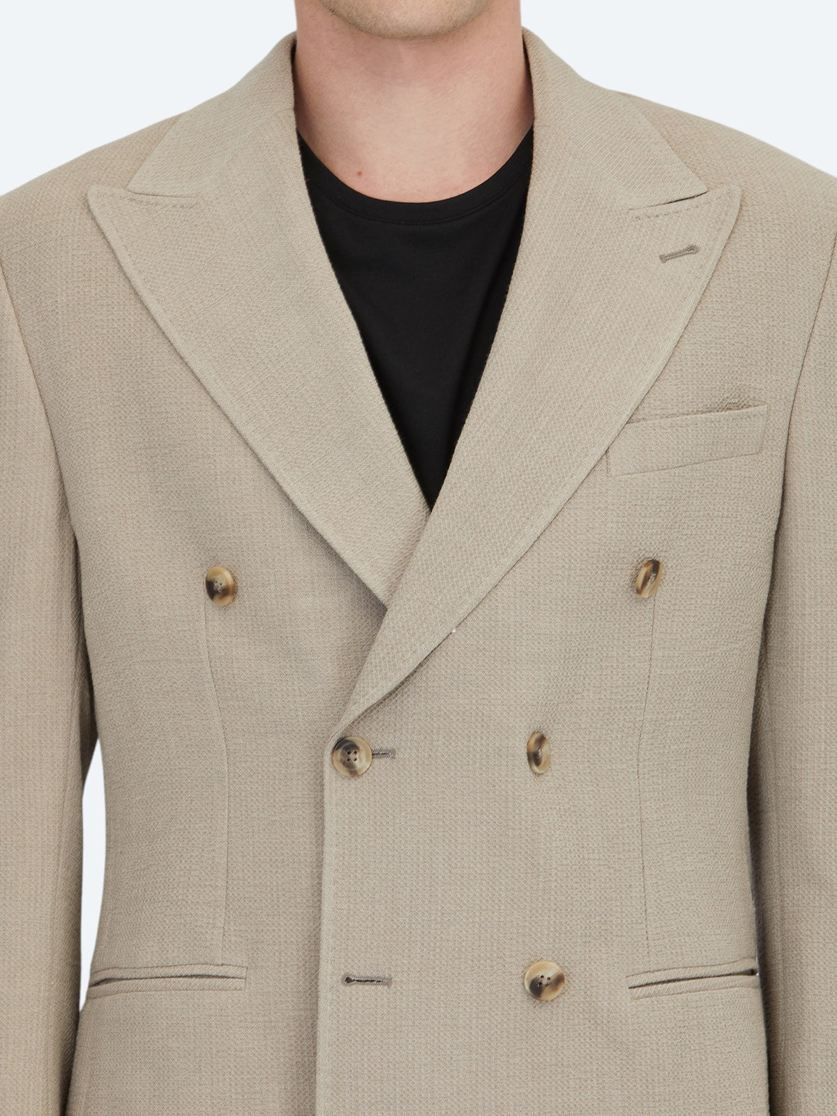 Vizon Desenli Comfort Fit Ceket