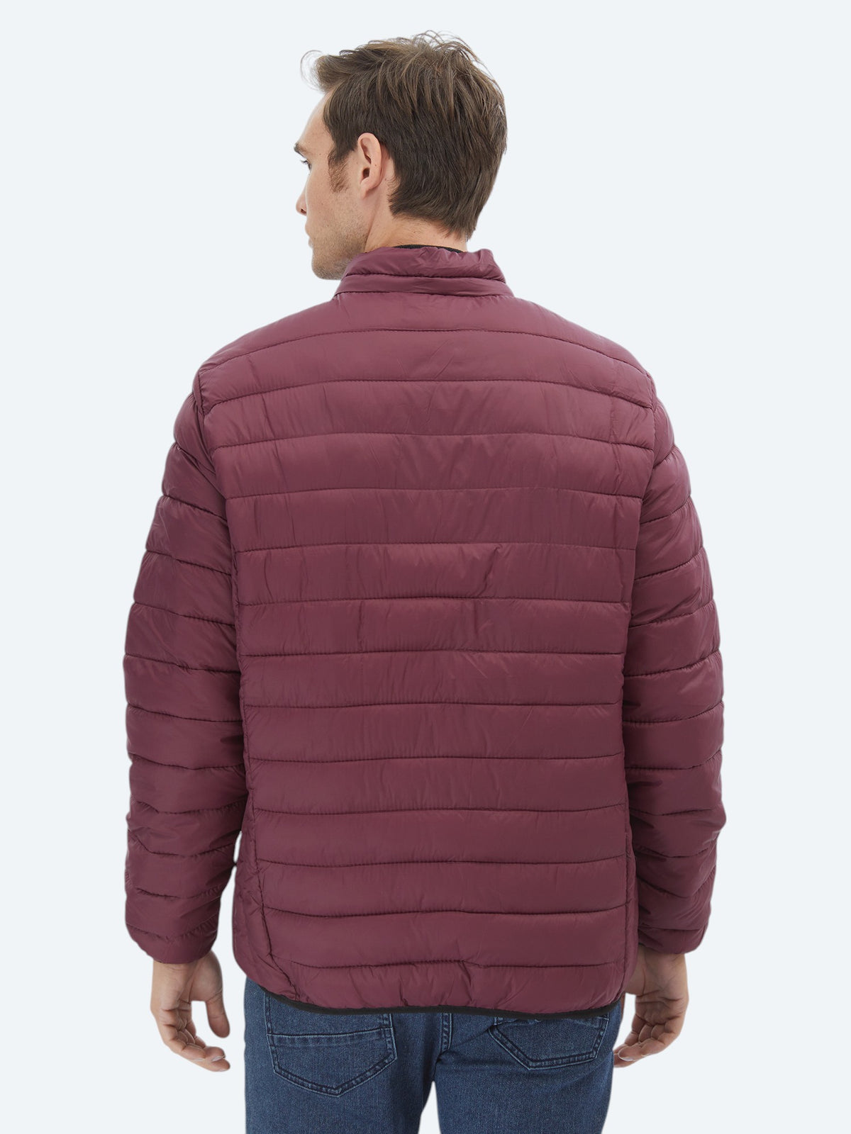 Bordo Regular Fit Casual Dokuma Mont