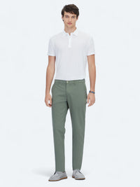 Haki Dokuma Slim Fit Casual Pantolon